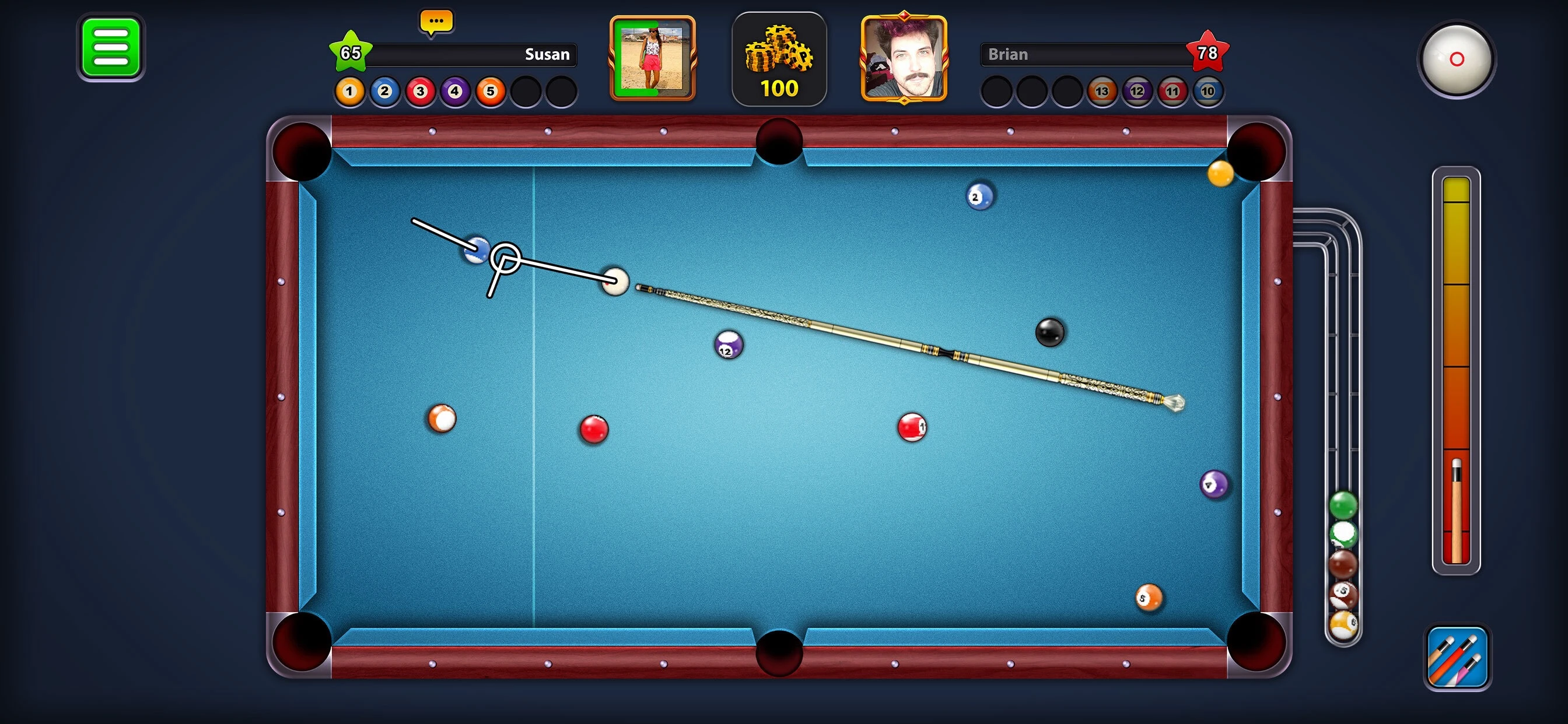 8 Ball Pool™ app store screenshot 1 — Games (iOS)