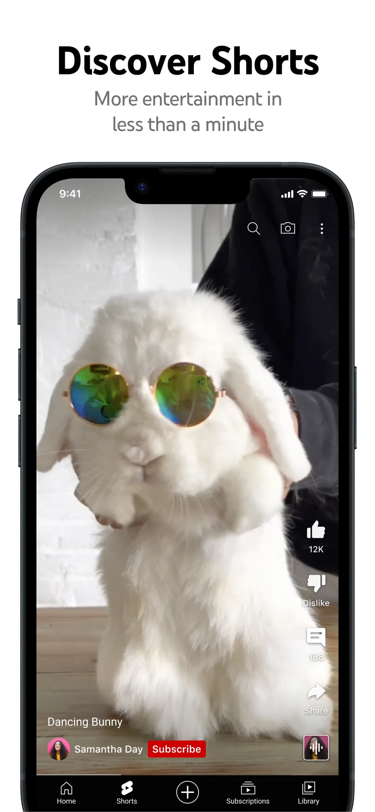 YouTube app store screenshot 2 — Photo & Video (iOS)