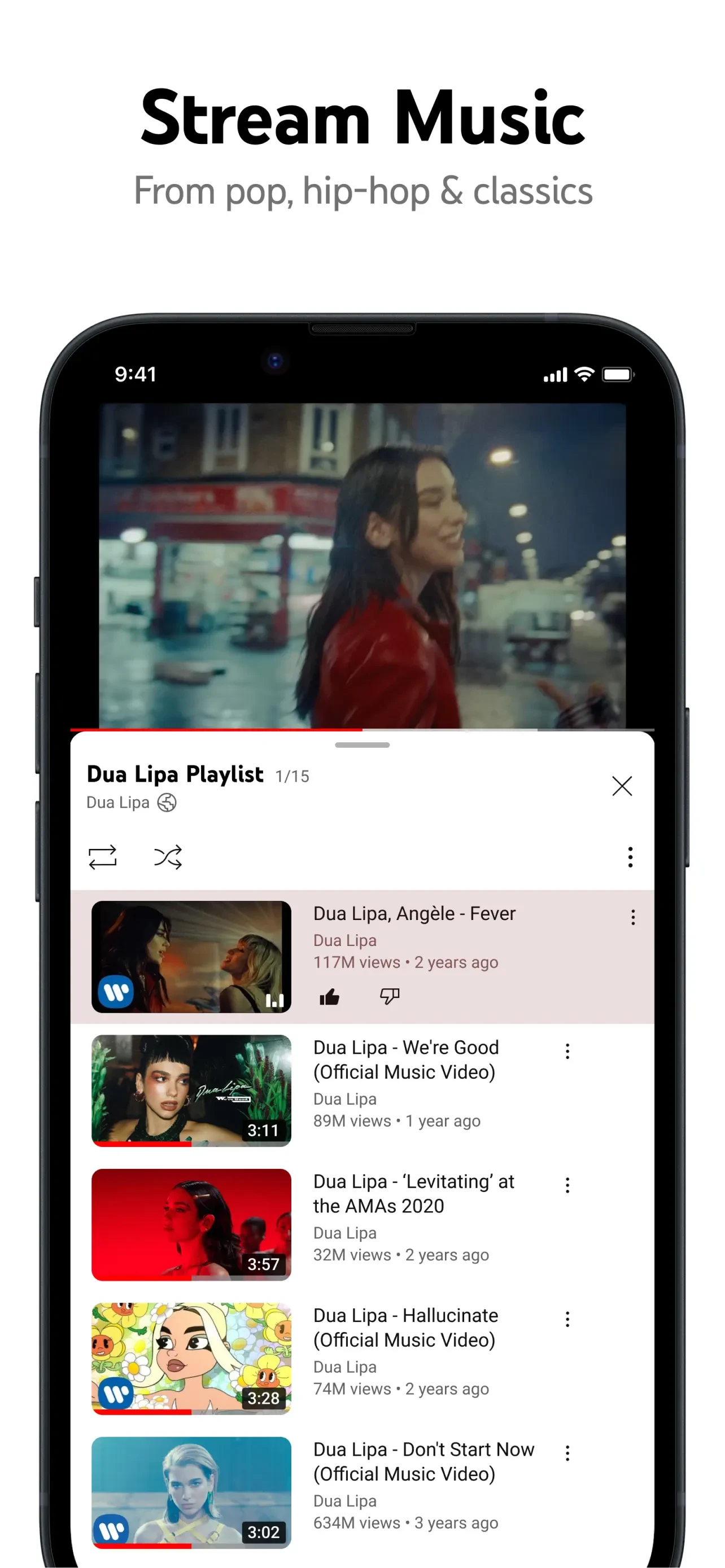 YouTube app store screenshot 4 — Photo & Video (iOS)
