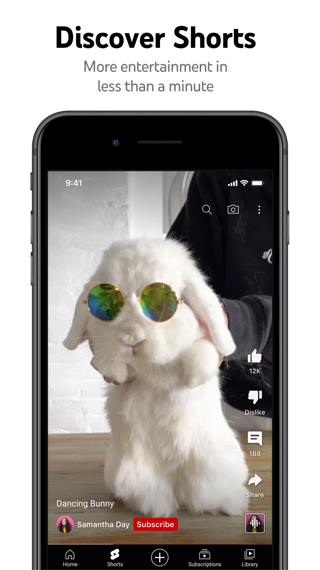 YouTube app store screenshot 2 — Photo & Video (iOS)