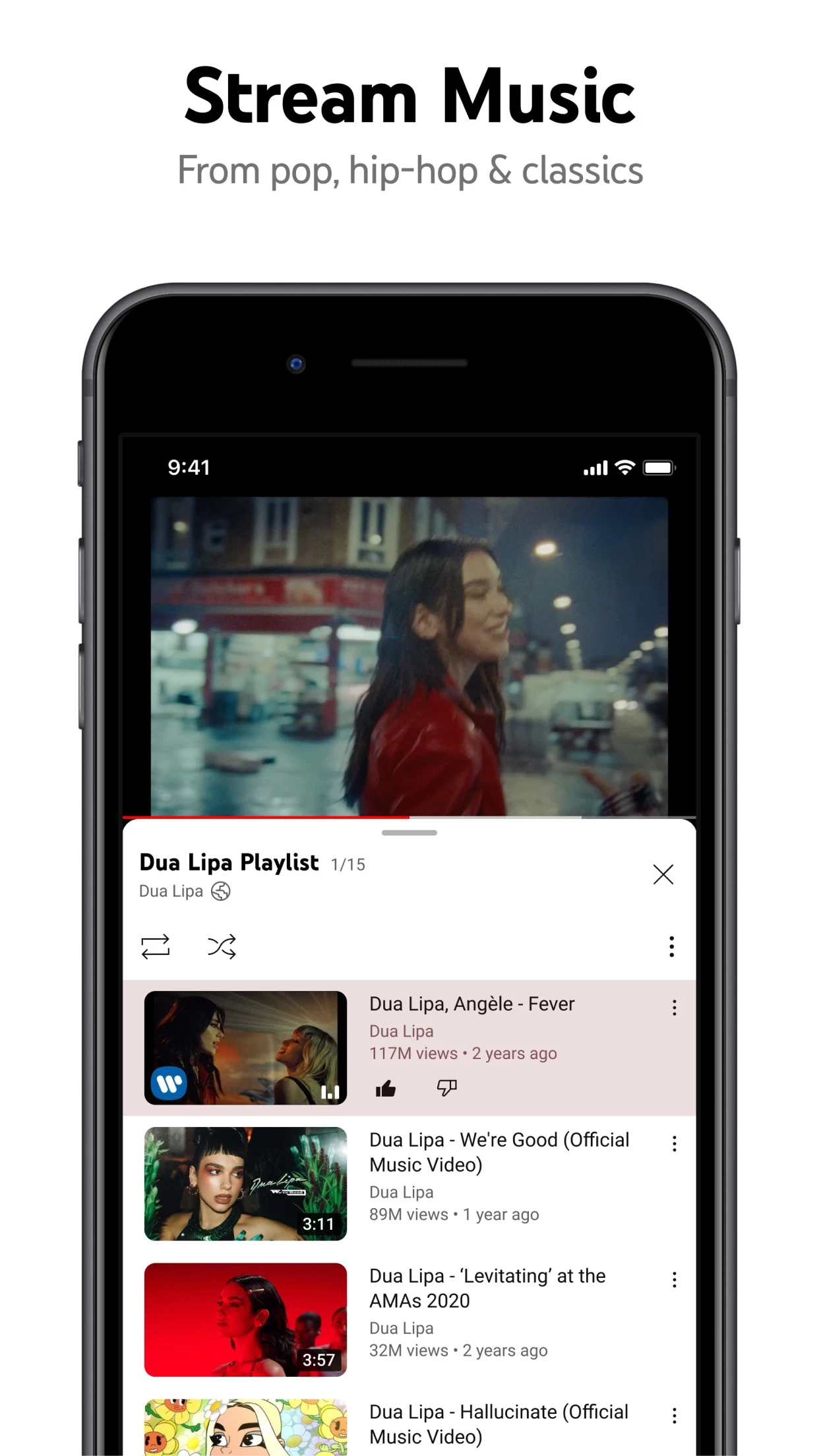 YouTube app store screenshot 4 — Photo & Video (iOS)