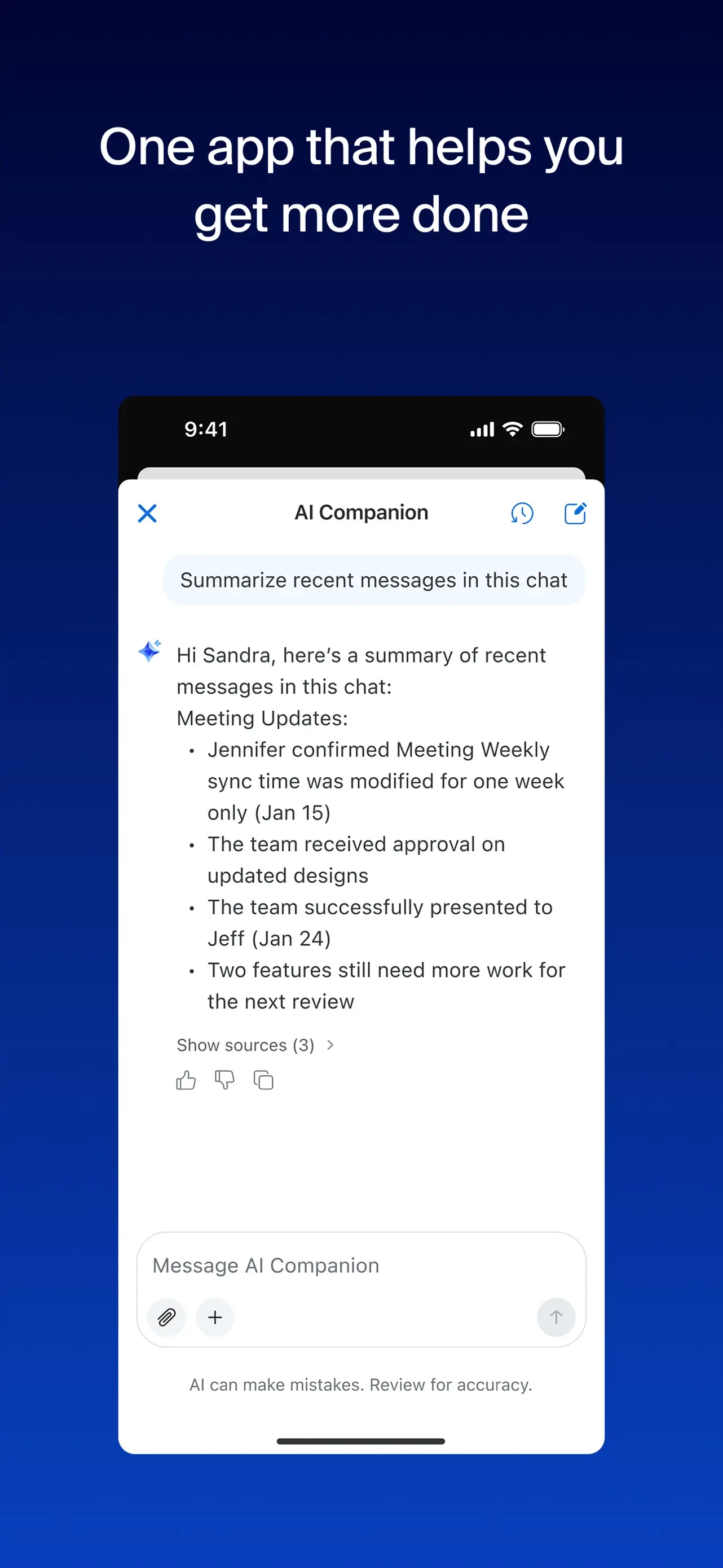 Zoom Workplace app store screenshot 2 — Business (iOS)