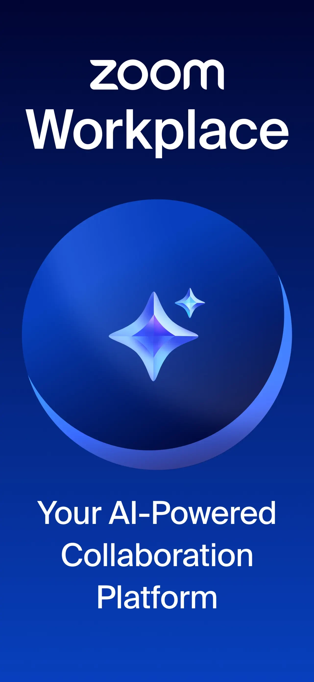 Zoom Workplace app store screenshot 1 — Business (iOS)