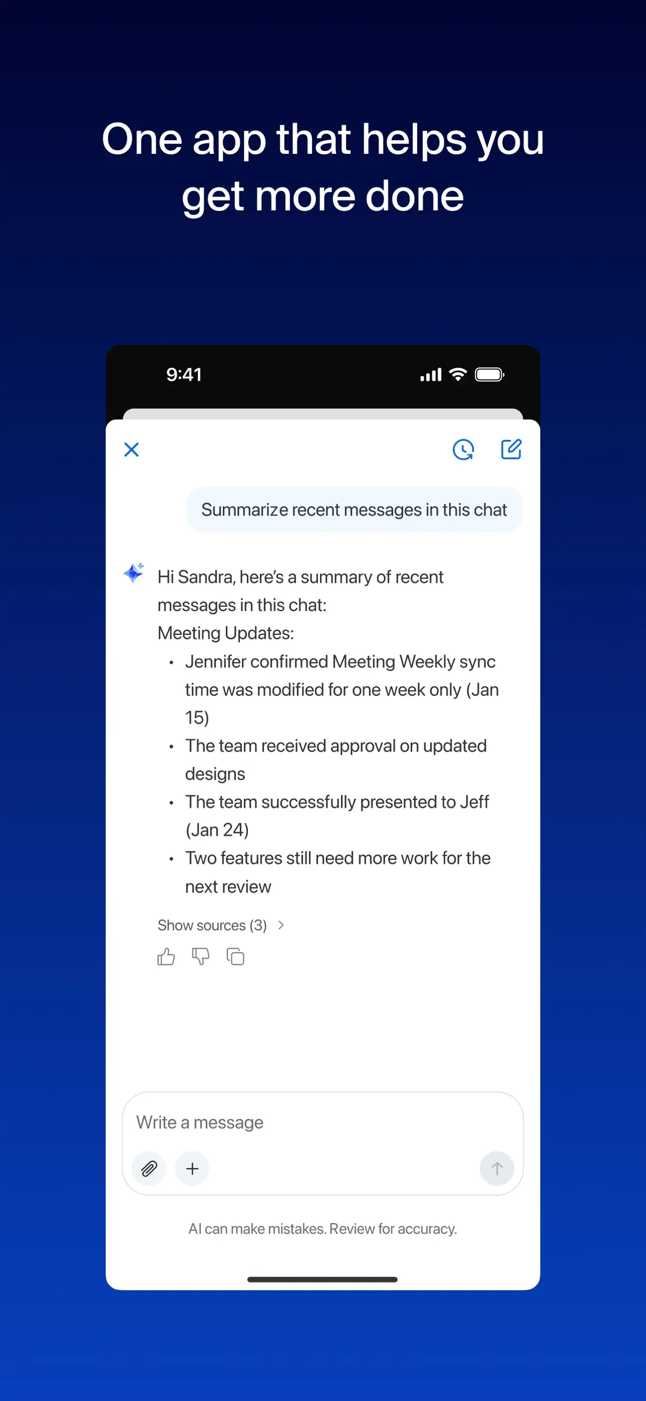 Zoom Workplace app store screenshot 2 — Business (iOS)