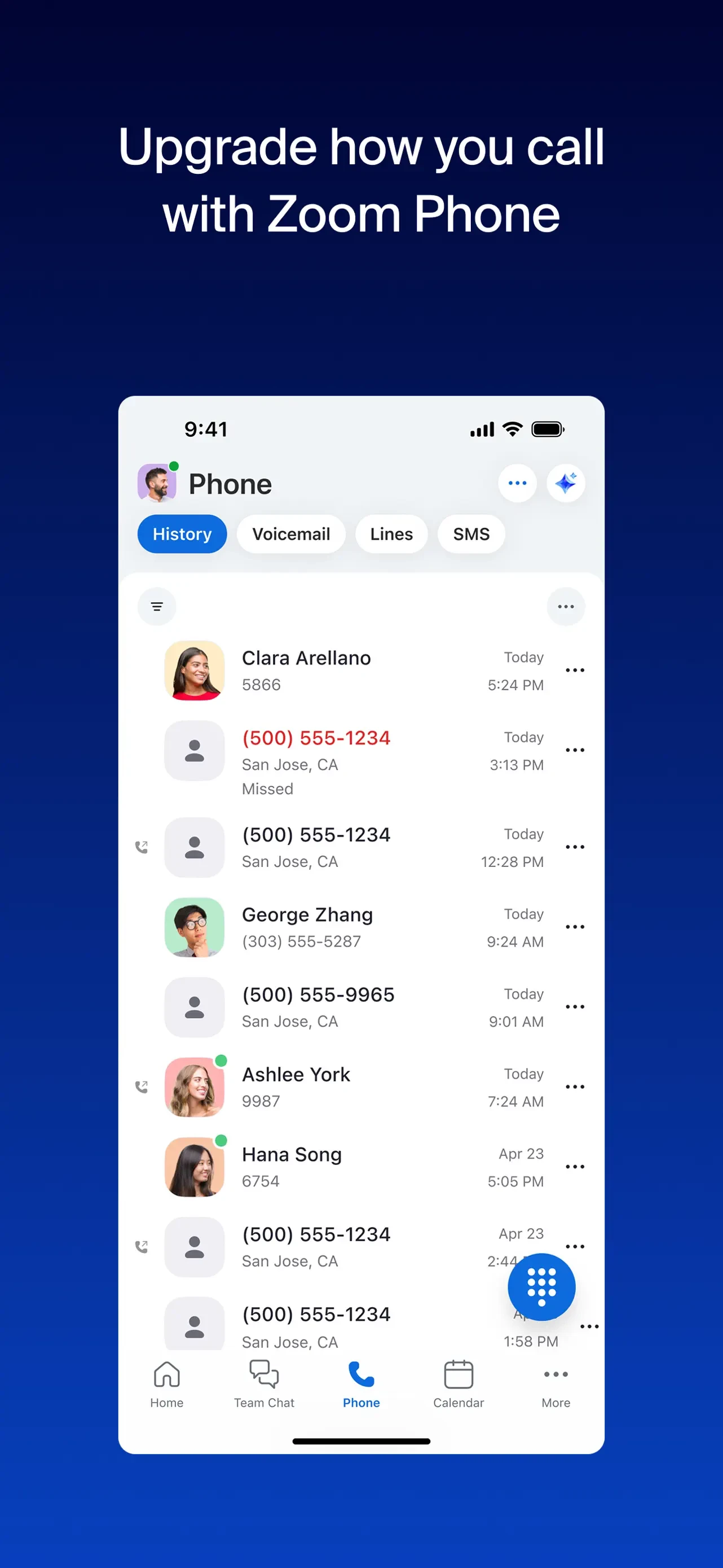Zoom Workplace app store screenshot 7 — Business (iOS)