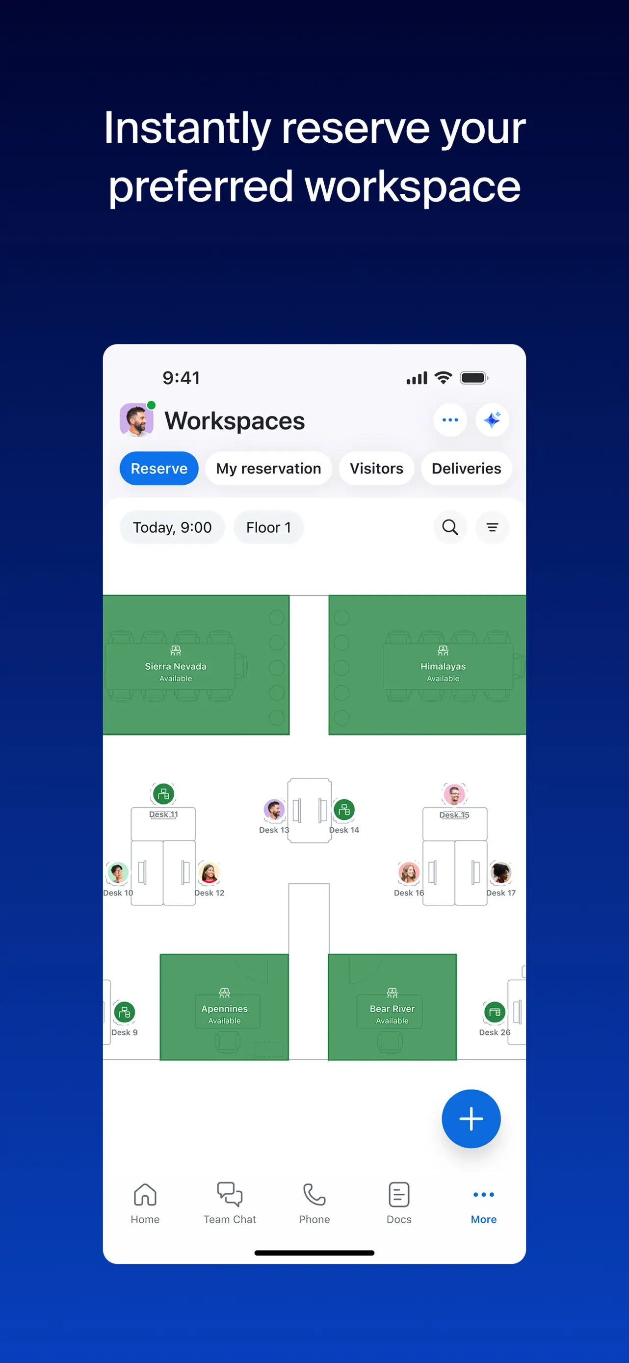 Zoom Workplace app store screenshot 8 — Business (iOS)