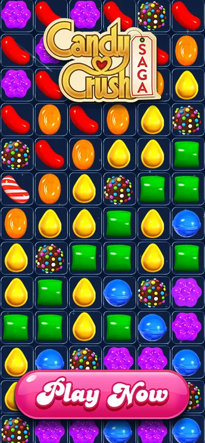 Candy Crush Saga app store screenshot 1 — Games (iOS)
