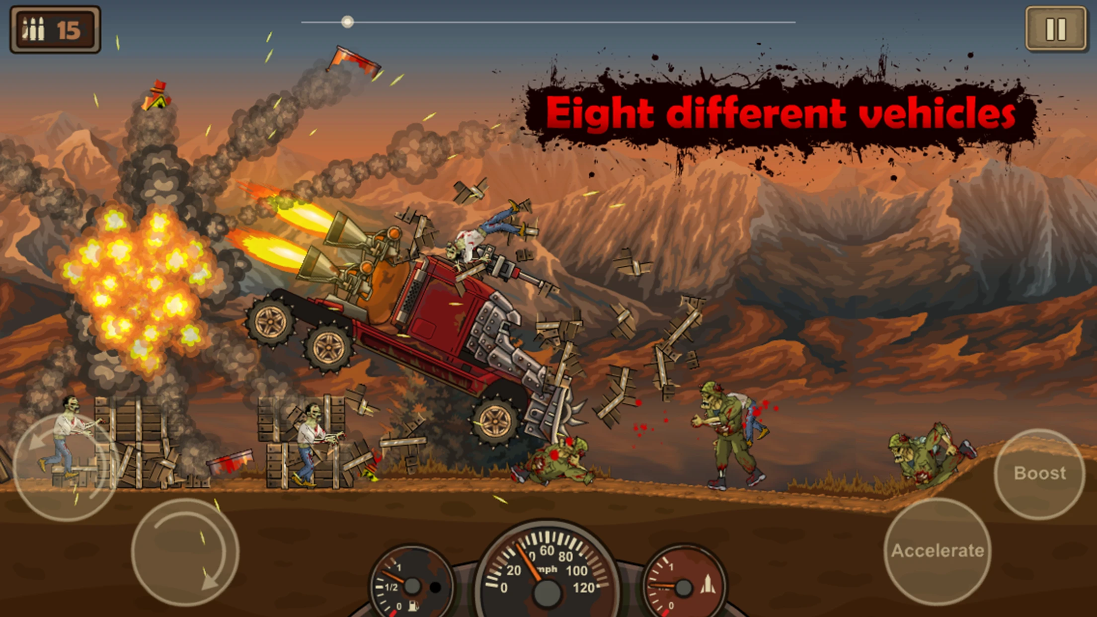 Earn to Die app store screenshot 2 — Games (iOS)