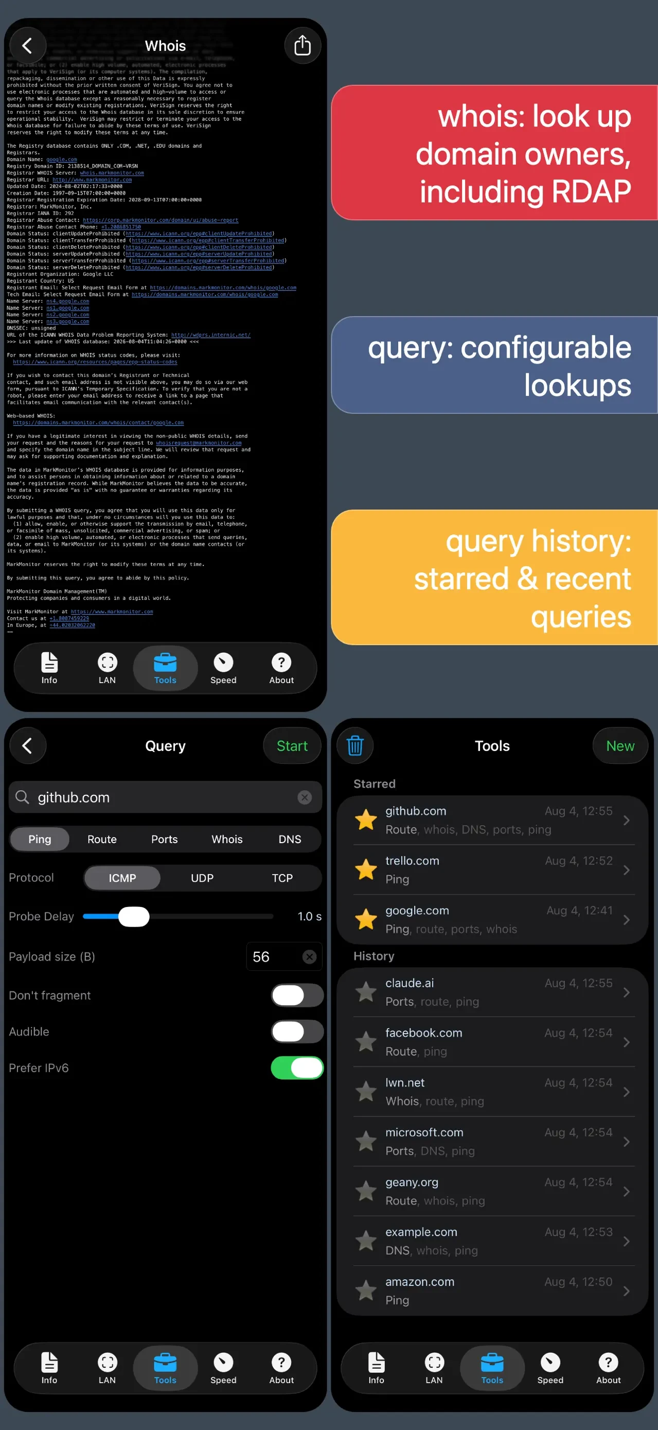 Network Analyzer Pro: IP Tools app store screenshot 6 — Unknown (iOS)