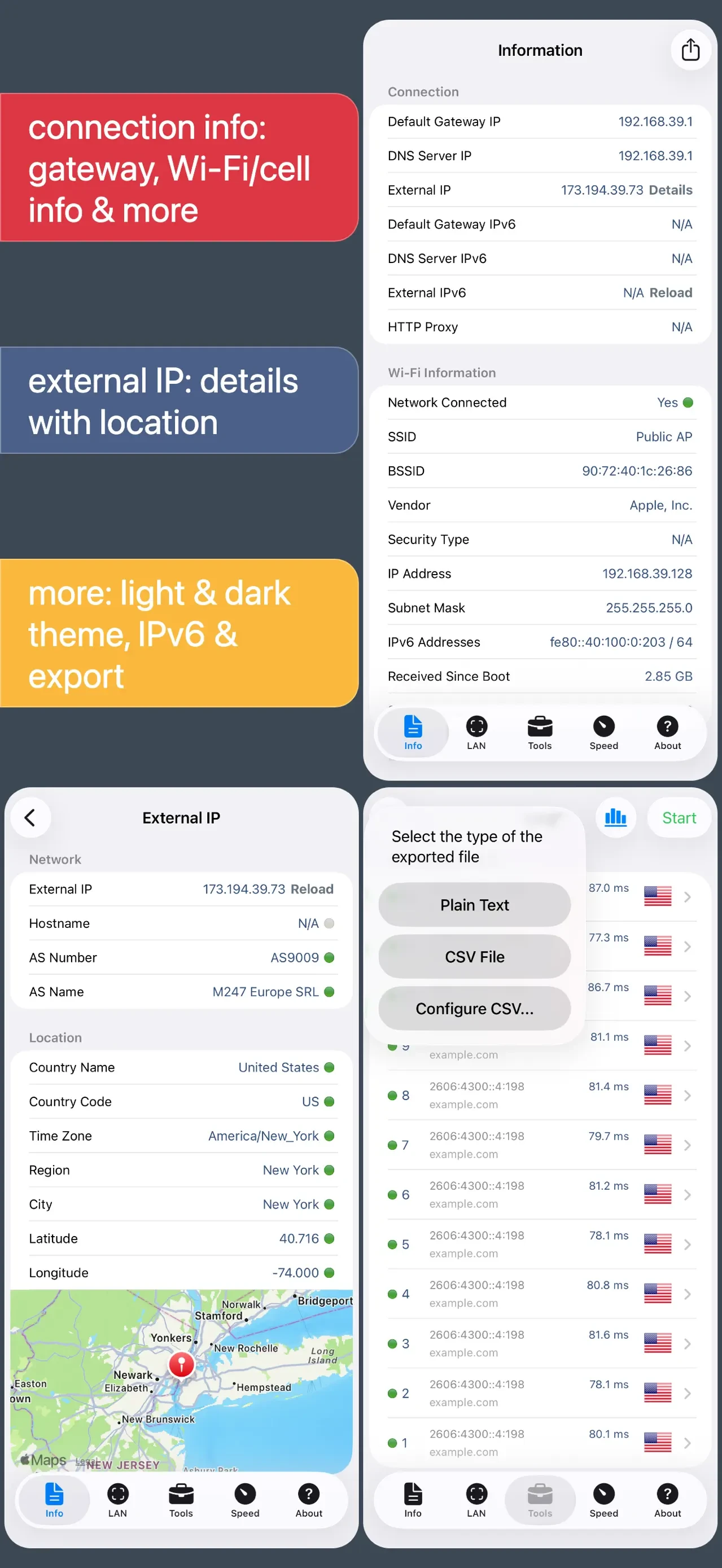 Network Analyzer Pro: IP Tools app store screenshot 7 — Unknown (iOS)