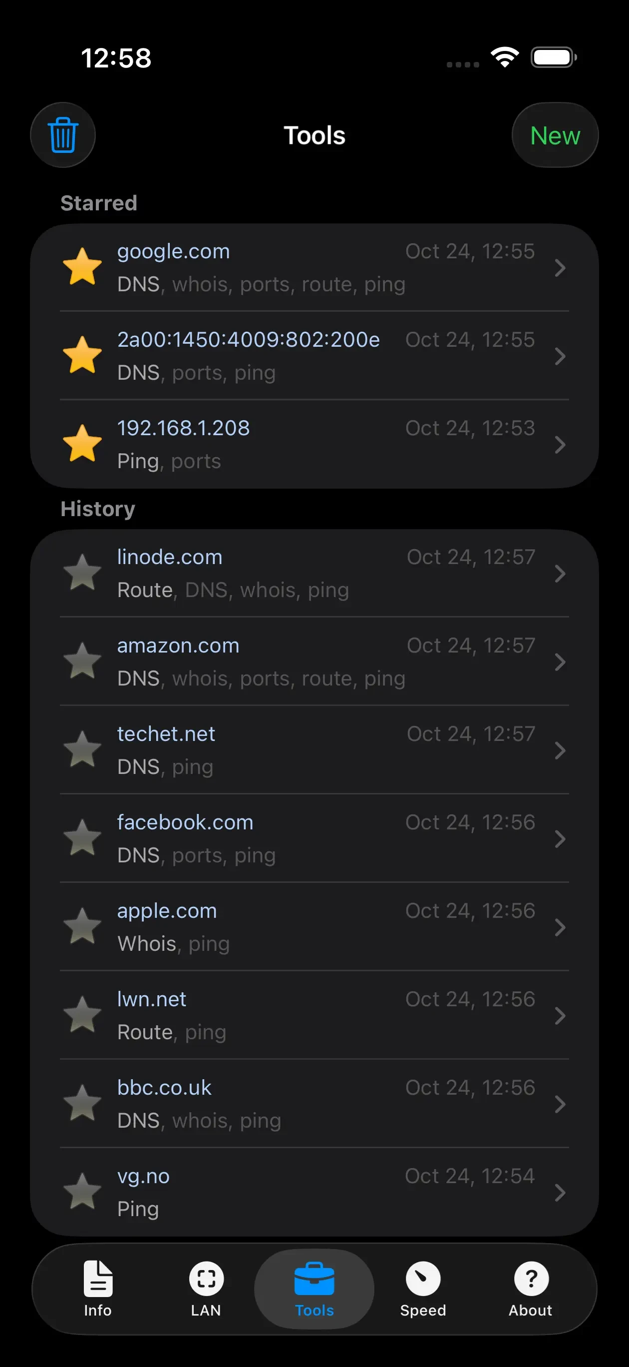 Network Analyzer Pro app store screenshot 10 — Unknown (iOS)