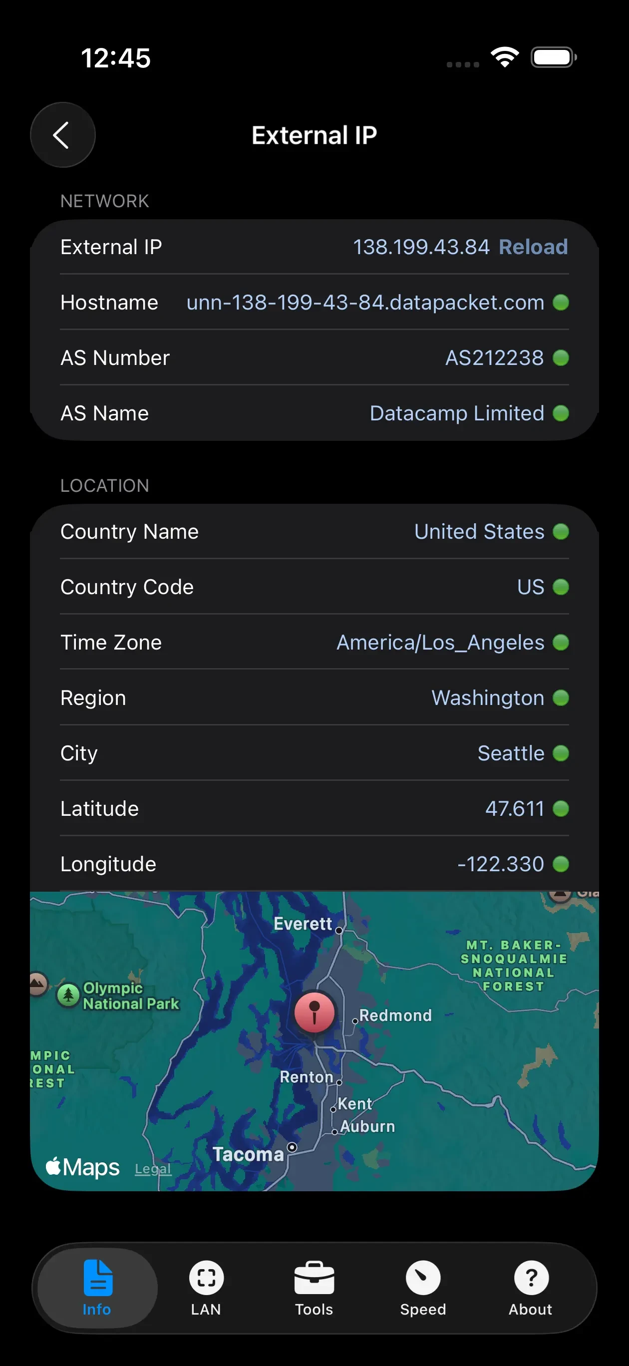 Network Analyzer Pro app store screenshot 9 — Unknown (iOS)