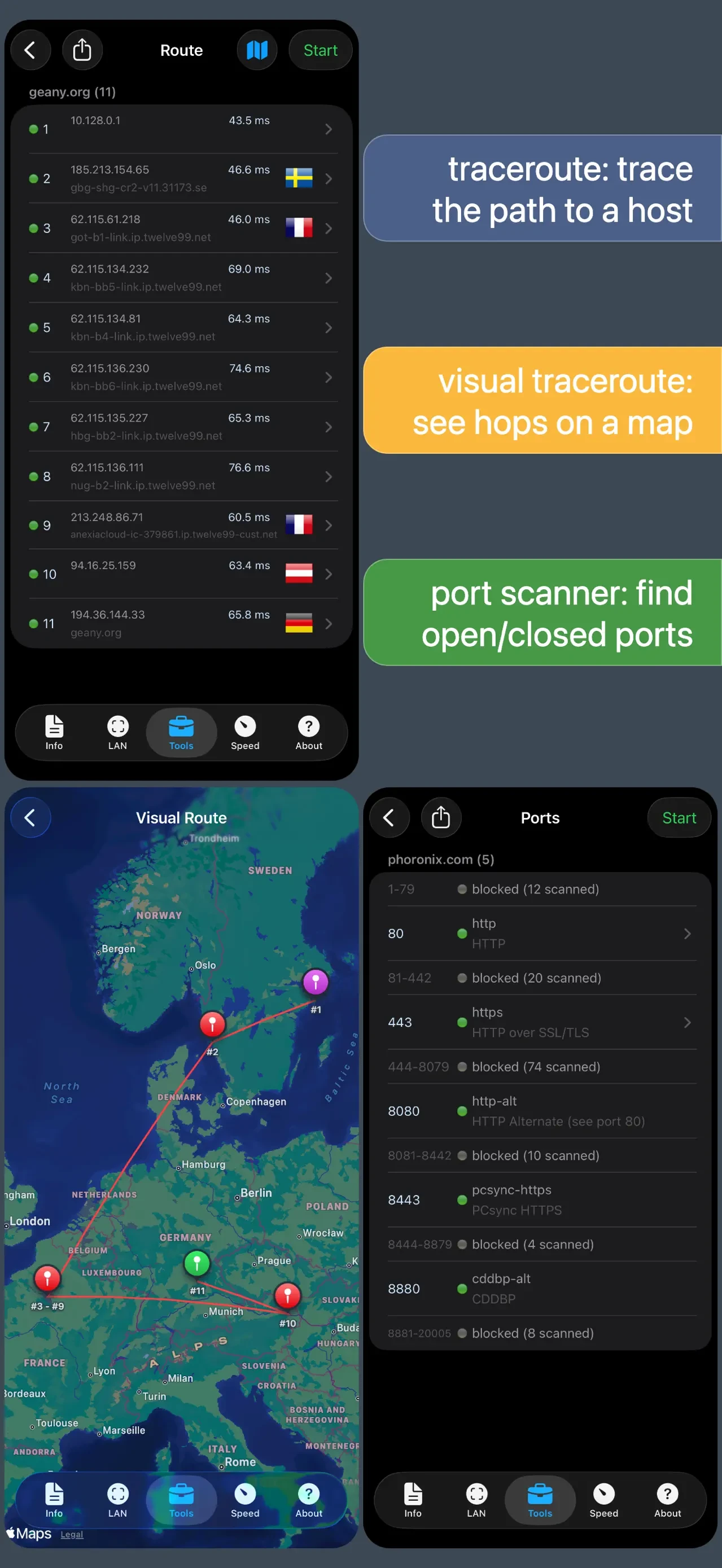 Network Analyzer Pro: IP Tools app store screenshot 6 — Unknown (iOS)