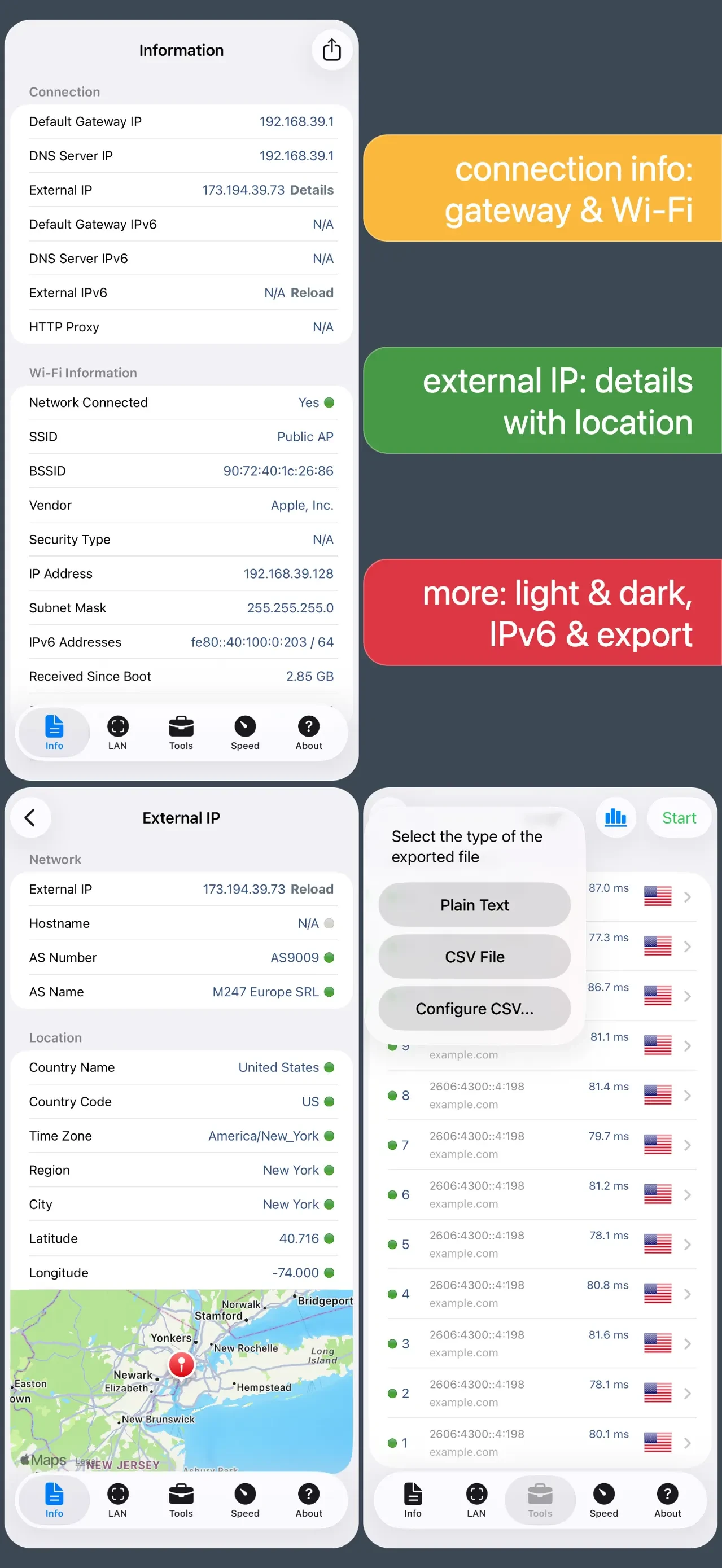 Network Analyzer Pro: IP Tools app store screenshot 8 — Unknown (iOS)