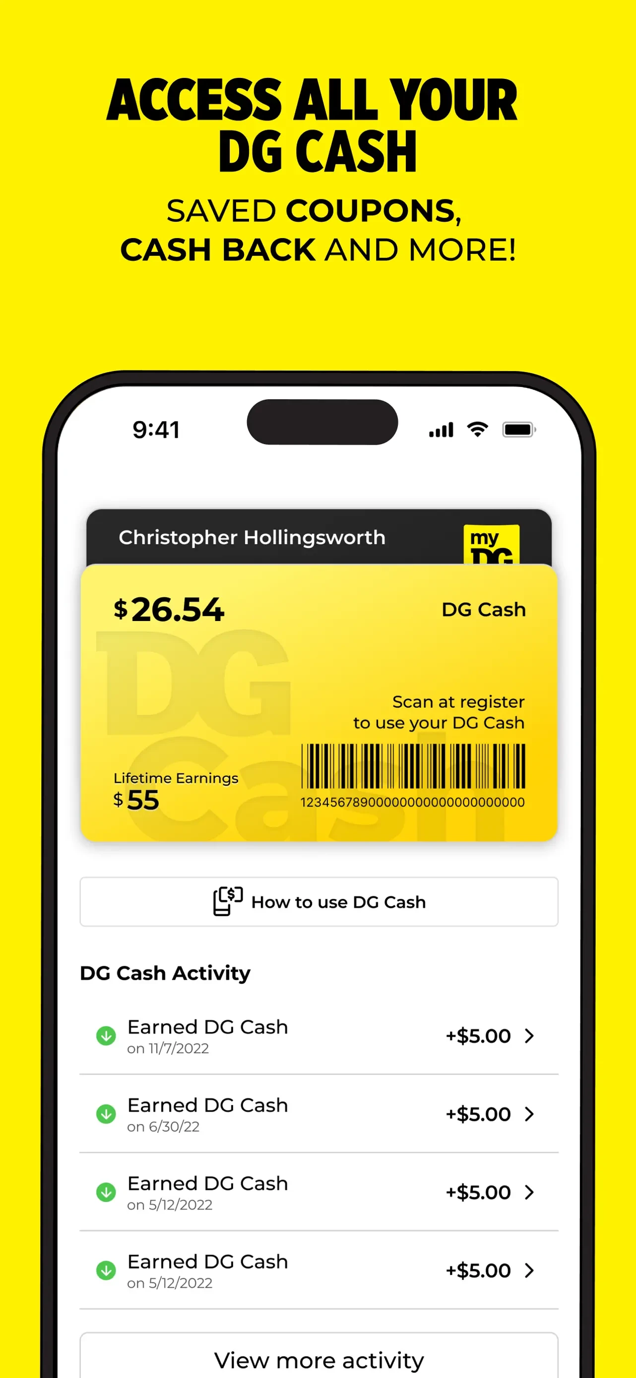 Dollar General-Digital Coupons app store screenshot 5 — Shopping (iOS)