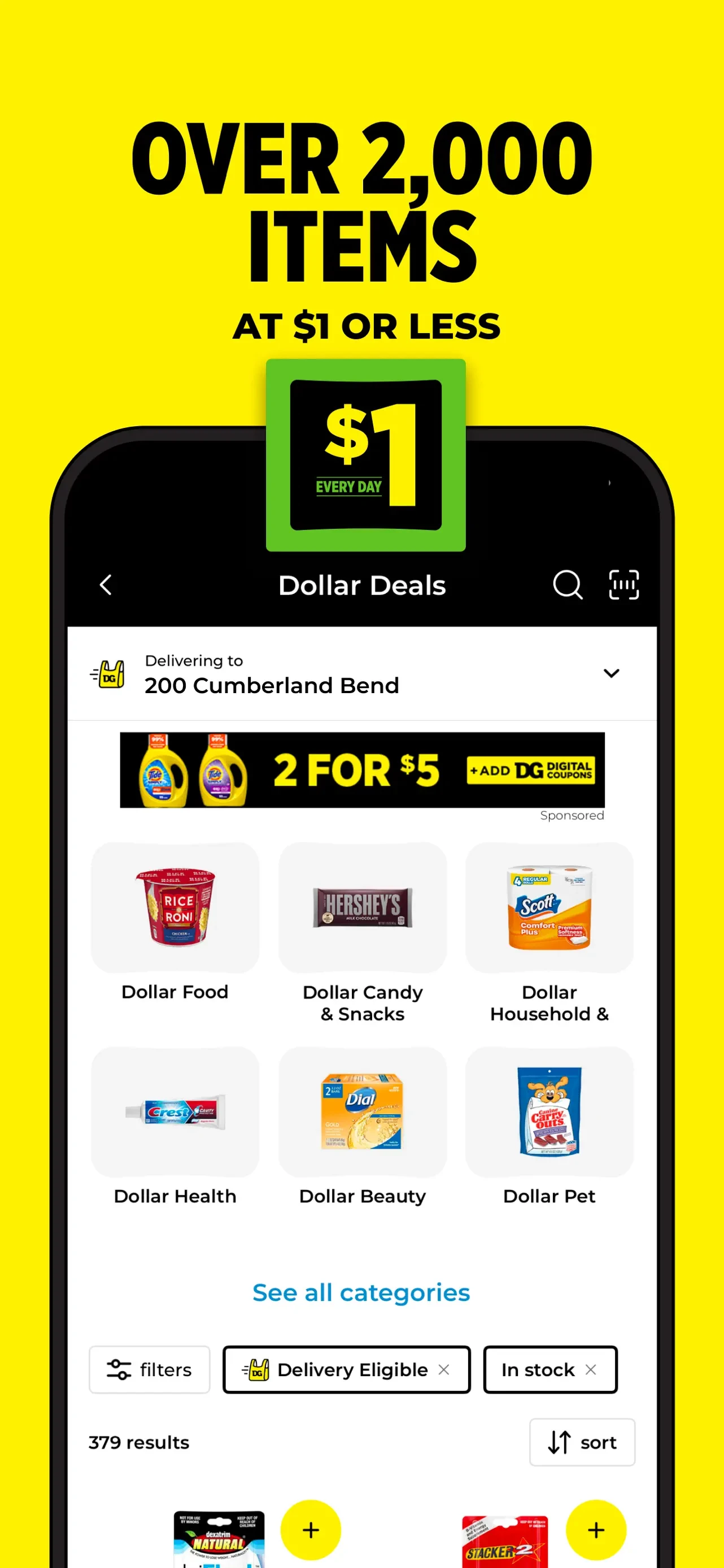 Dollar General-Digital Coupons app store screenshot 6 — Shopping (iOS)