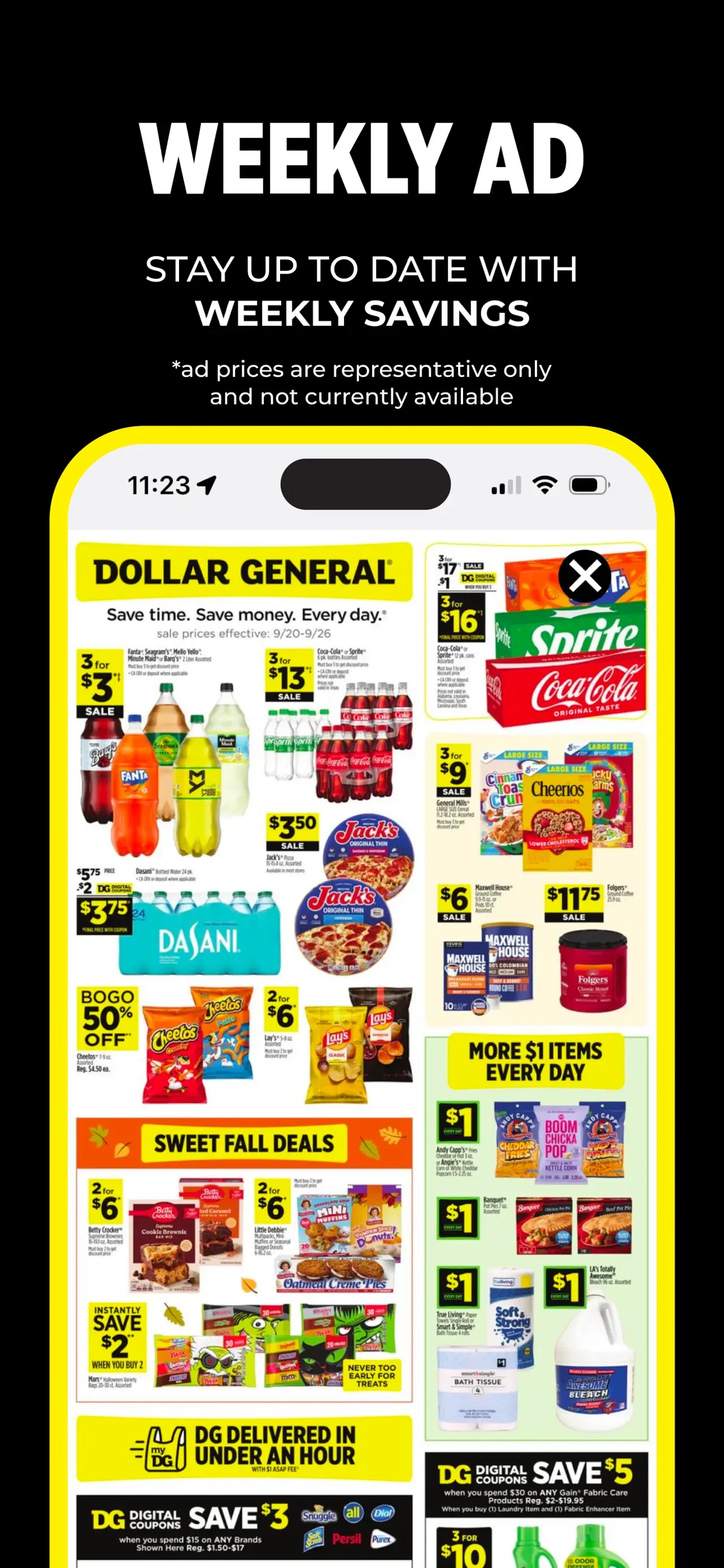 Dollar General-Digital Coupons app store screenshot 7 — Shopping (iOS)