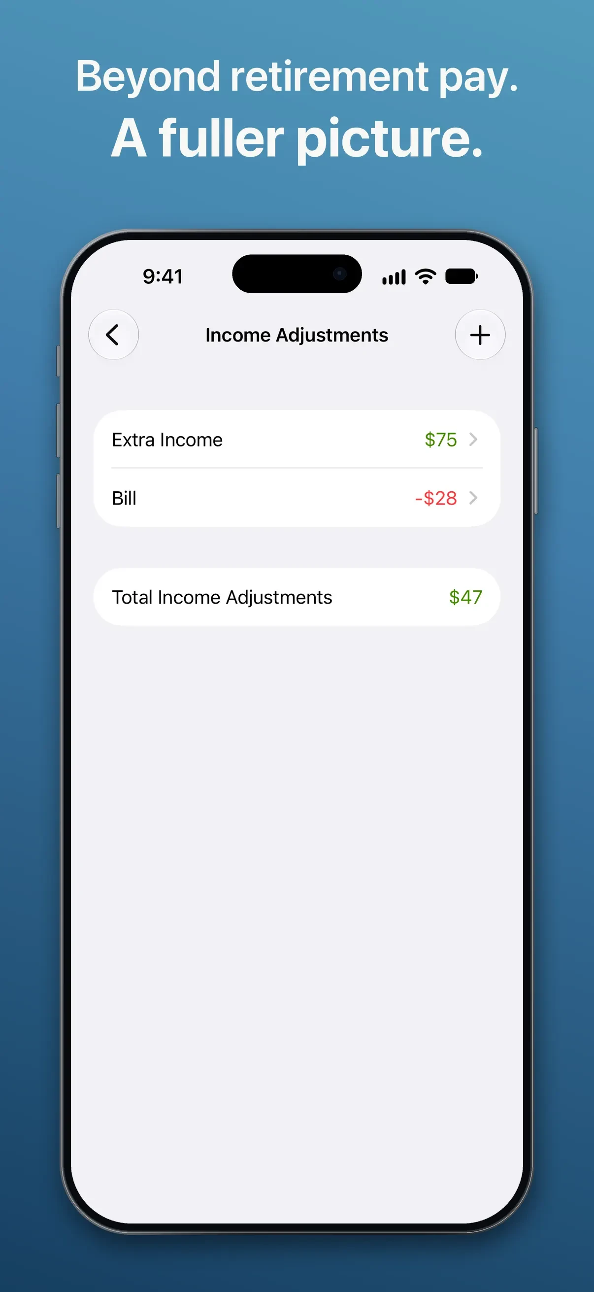 Military Retirement app store screenshot 7 — Finance (iOS)