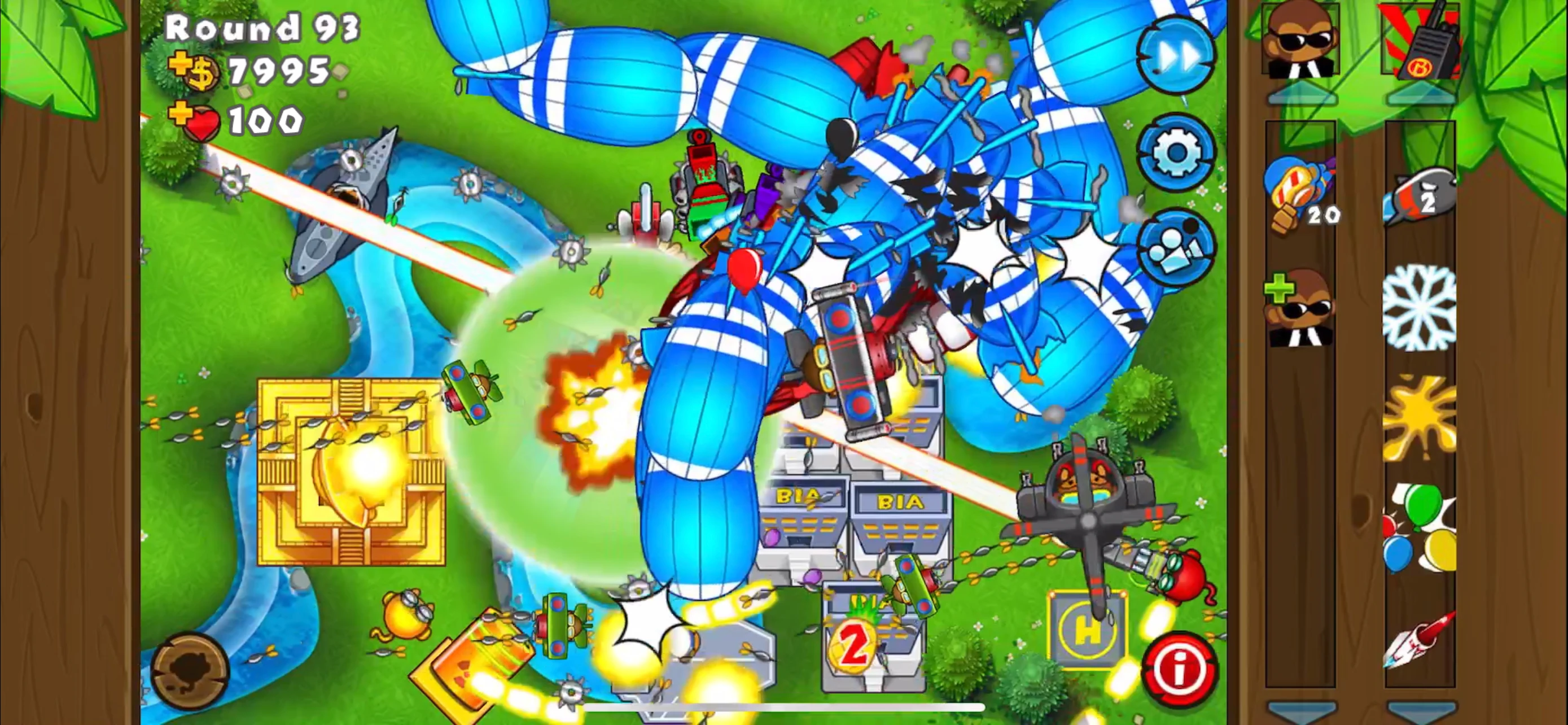 Bloons TD 5 app store screenshot 1 — Games (iOS)