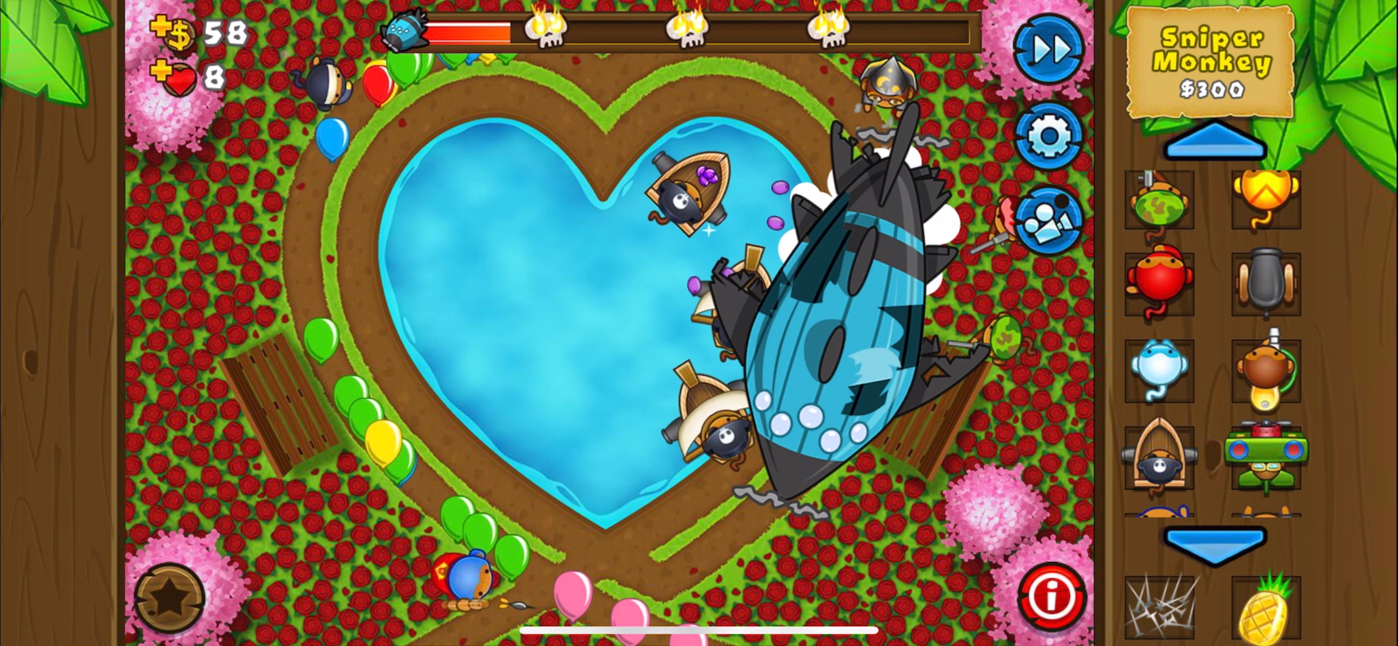 Bloons TD 5 app store screenshot 2 — Games (iOS)