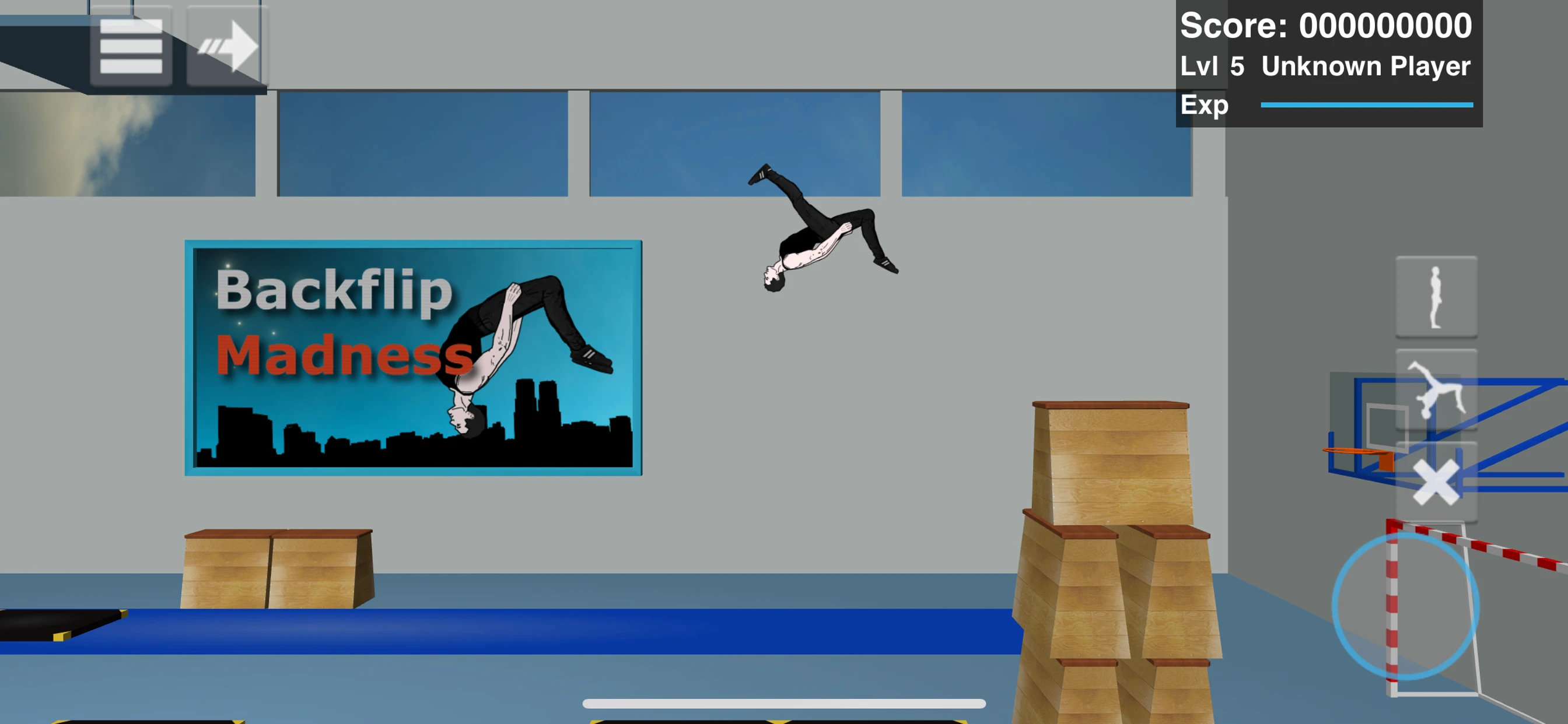Backflip Madness app store screenshot 2 — Games (iOS)