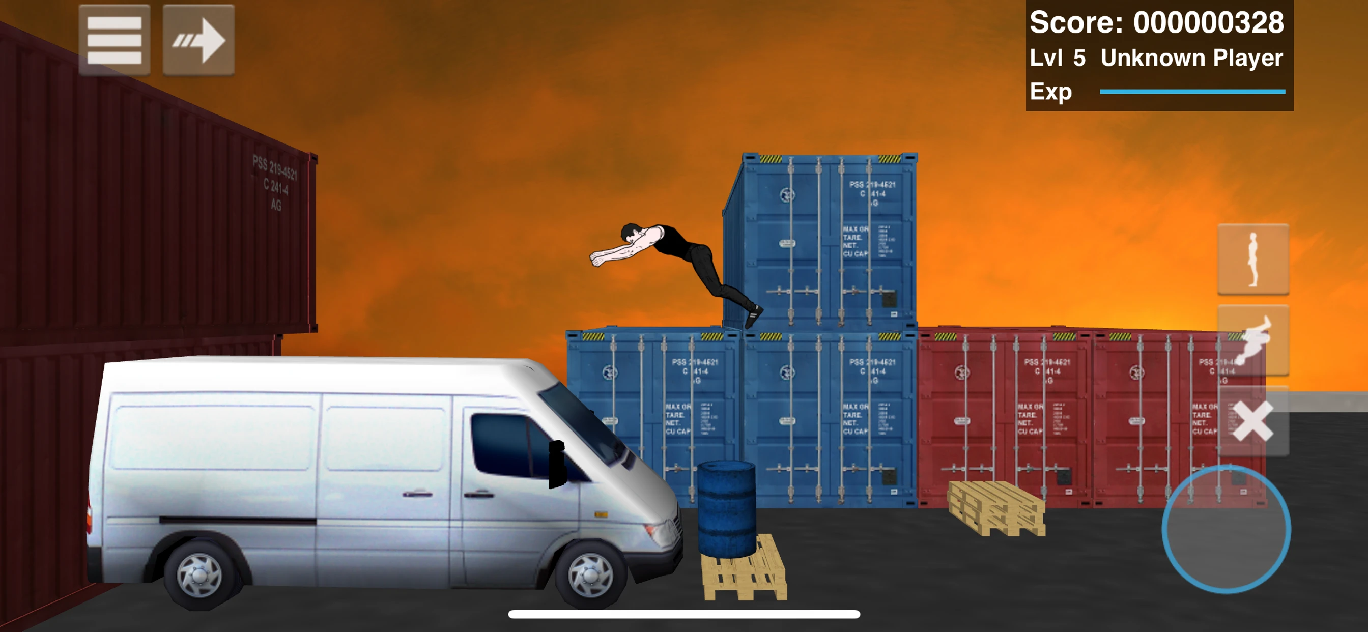 Backflip Madness app store screenshot 3 — Games (iOS)