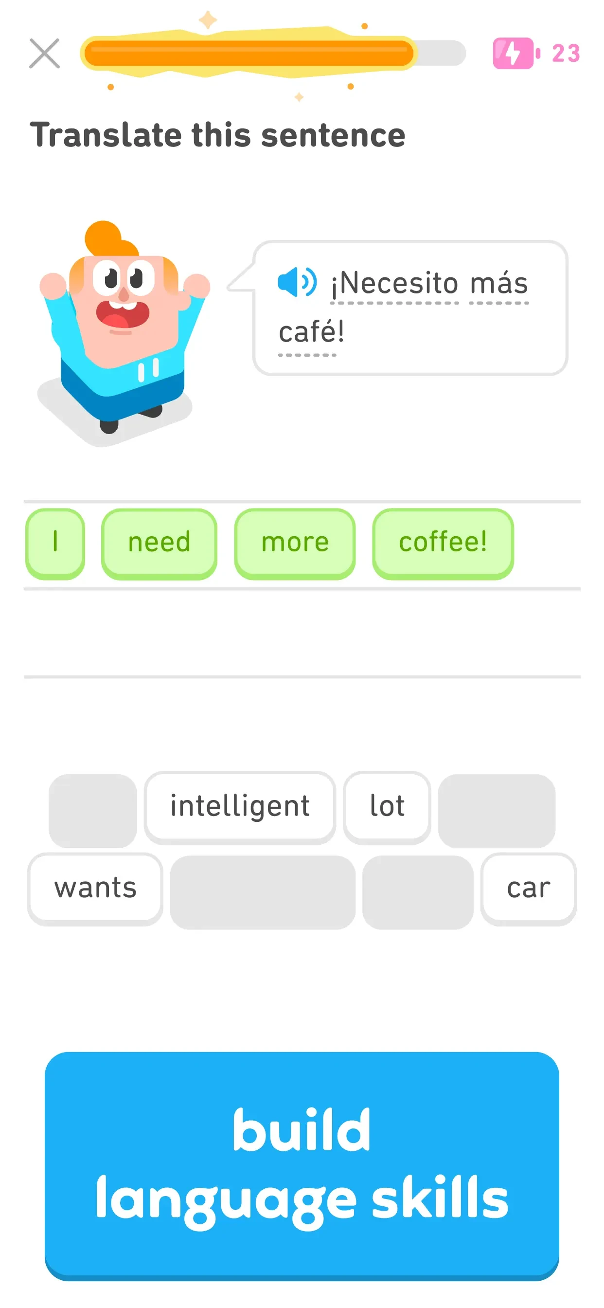 Duolingo: Language Lessons app store screenshot 4 — Education (iOS)