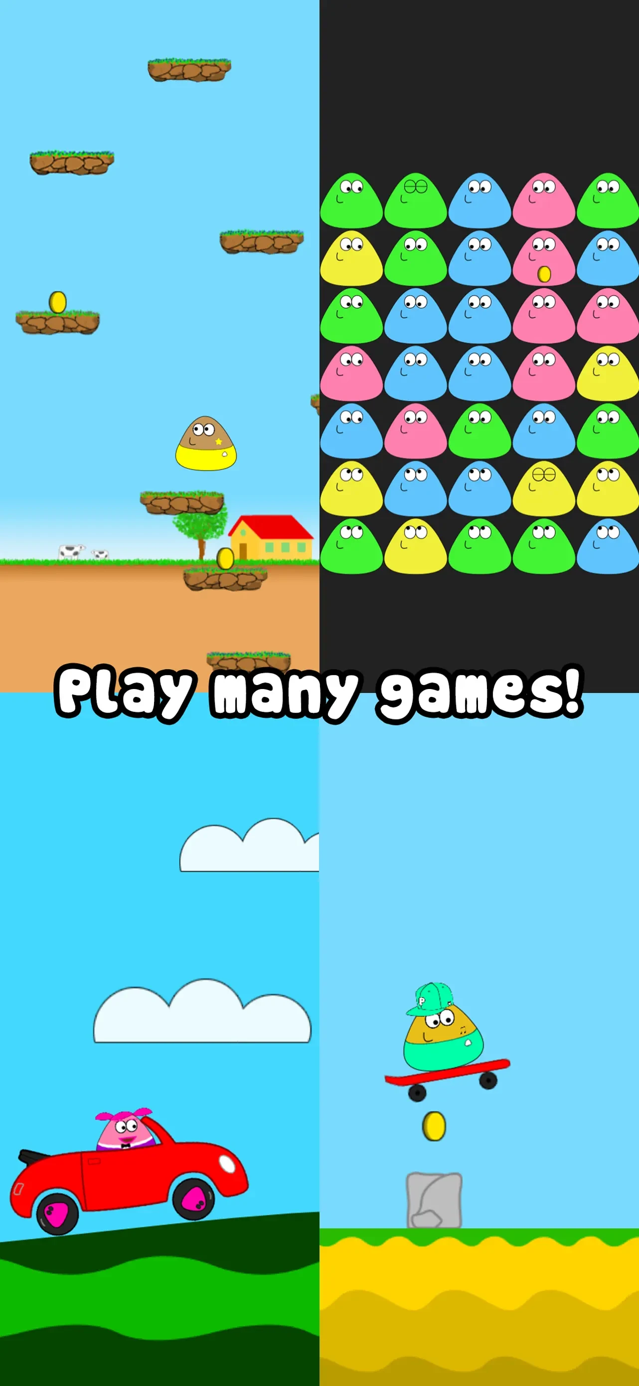 Pou app store screenshot 5 — Games (iOS)