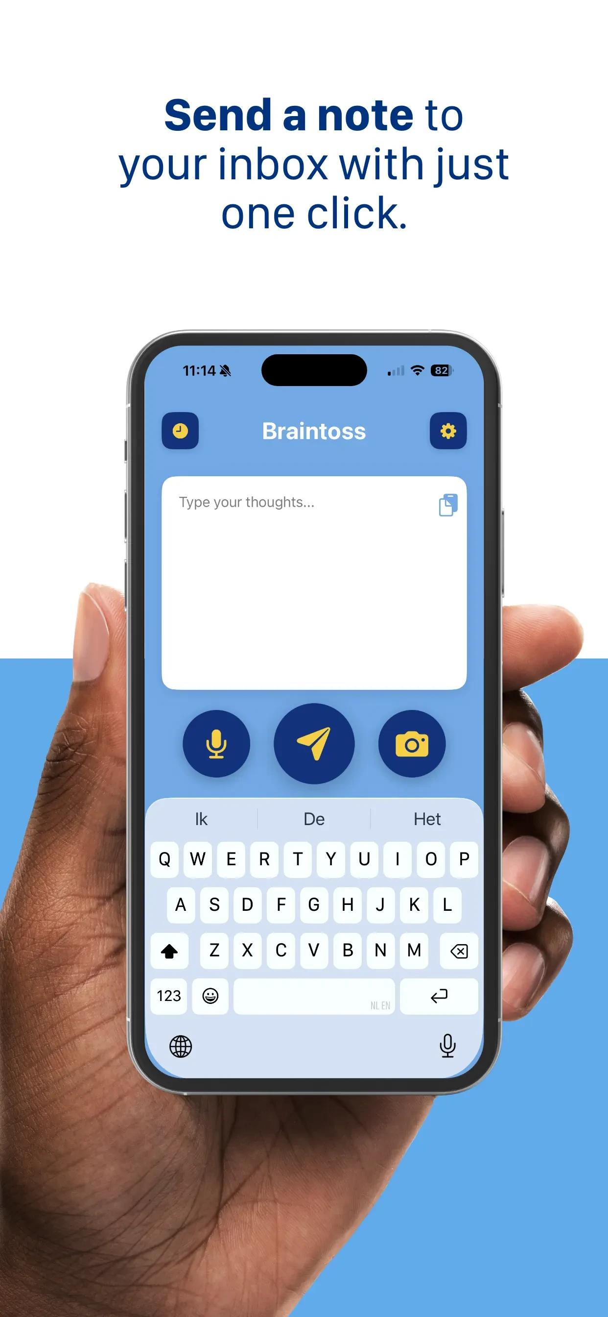 Braintoss app store screenshot 3 — Unknown (iOS)