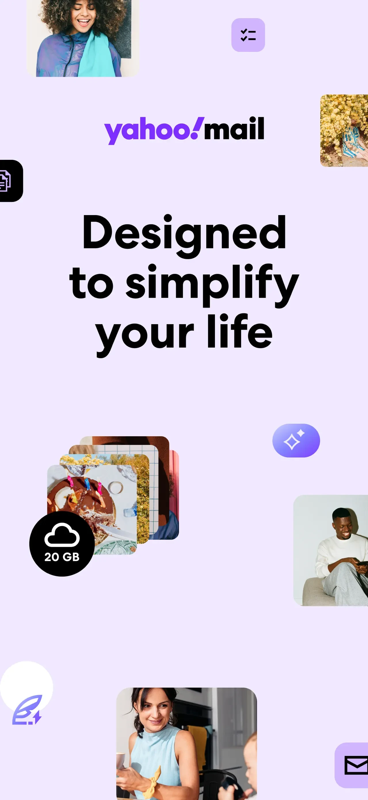Yahoo Mail: Your Email & Inbox app store screenshot 1 — Productivity (iOS)