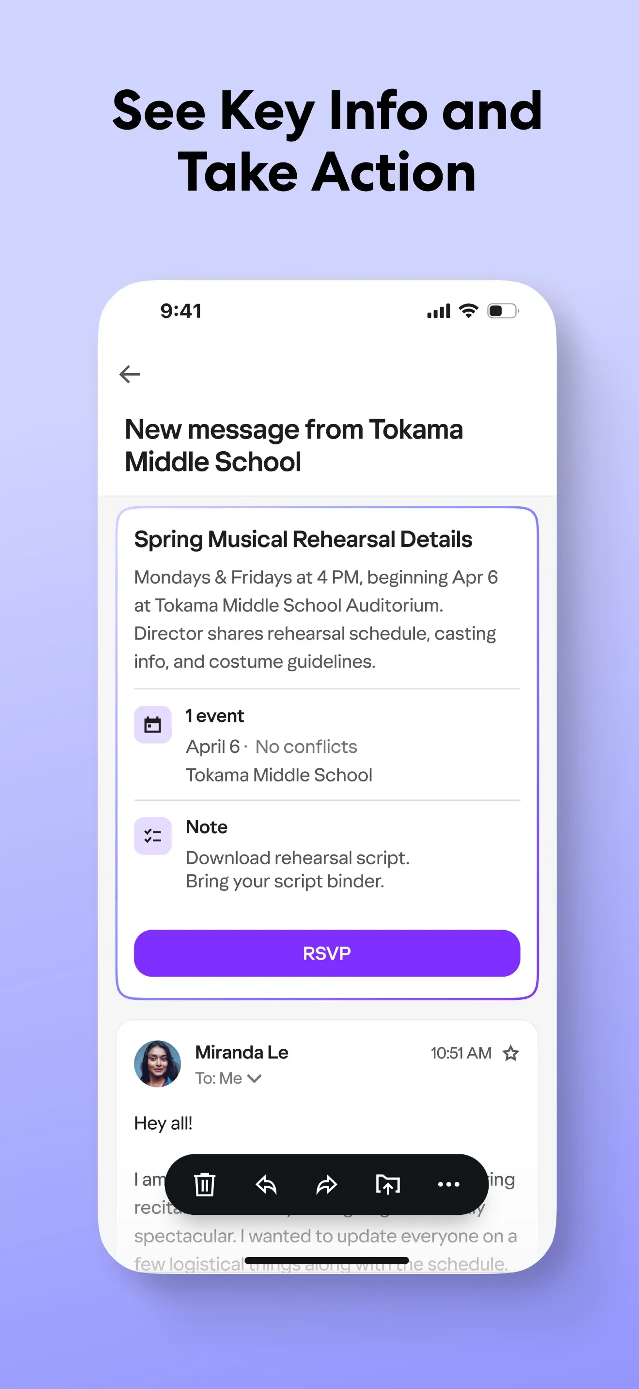 Yahoo Mail: Your Email & Inbox app store screenshot 3 — Productivity (iOS)