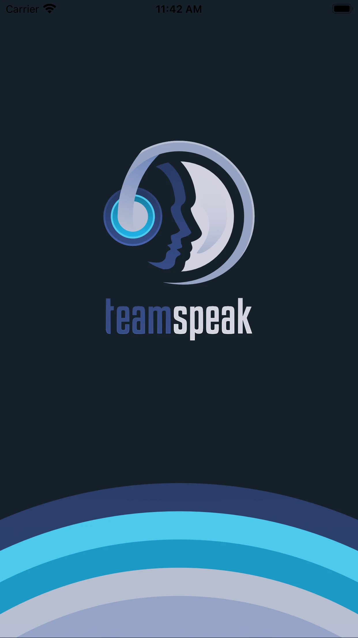 TeamSpeak 3 app store screenshot 1 — Social Networking (iOS)
