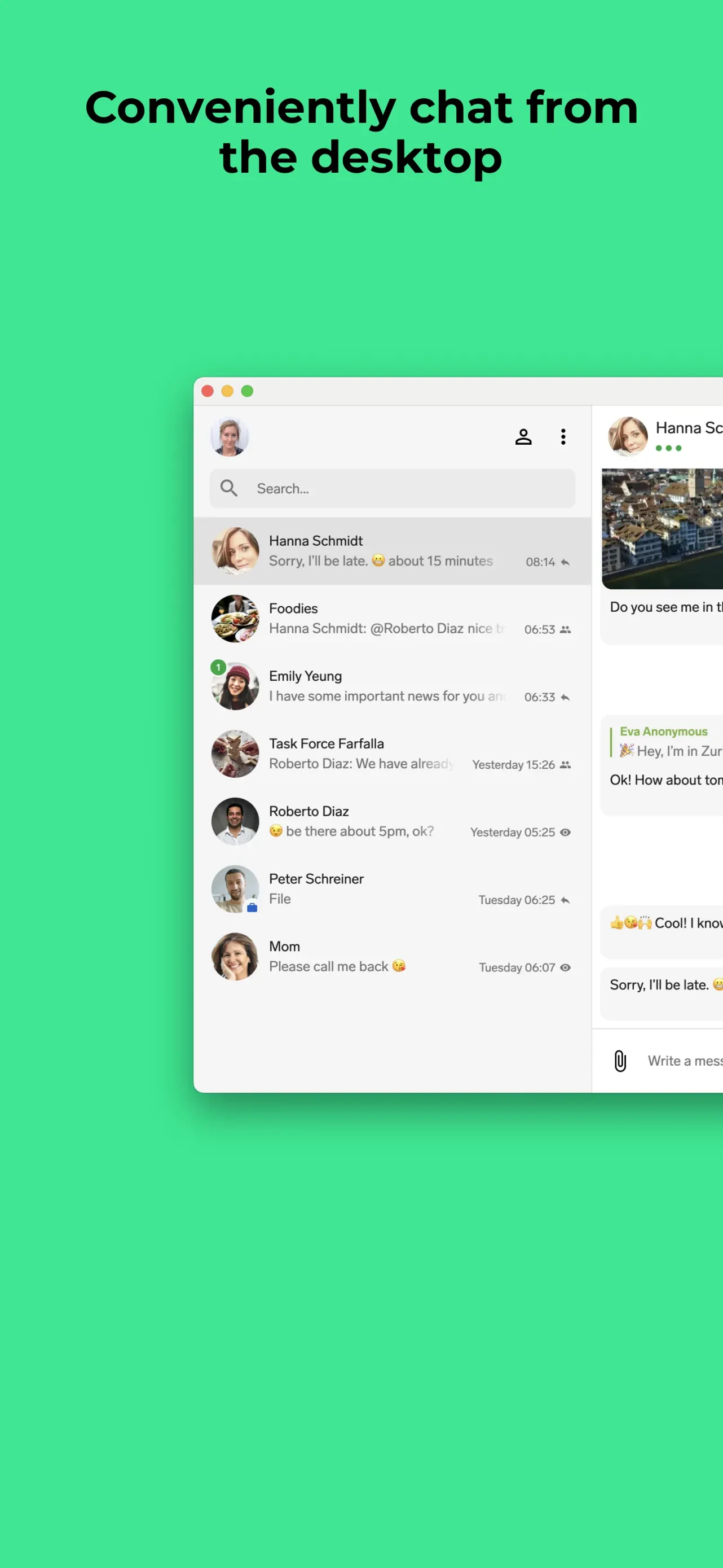 Threema. The Secure Messenger app store screenshot 4 — Social Networking (iOS)