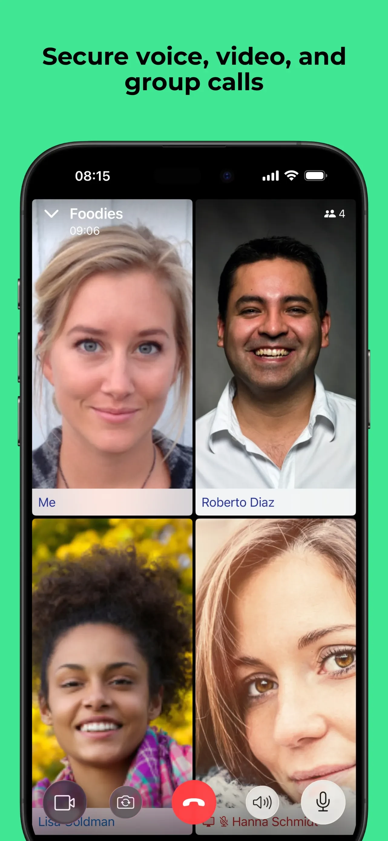 Threema. The Secure Messenger app store screenshot 7 — Social Networking (iOS)