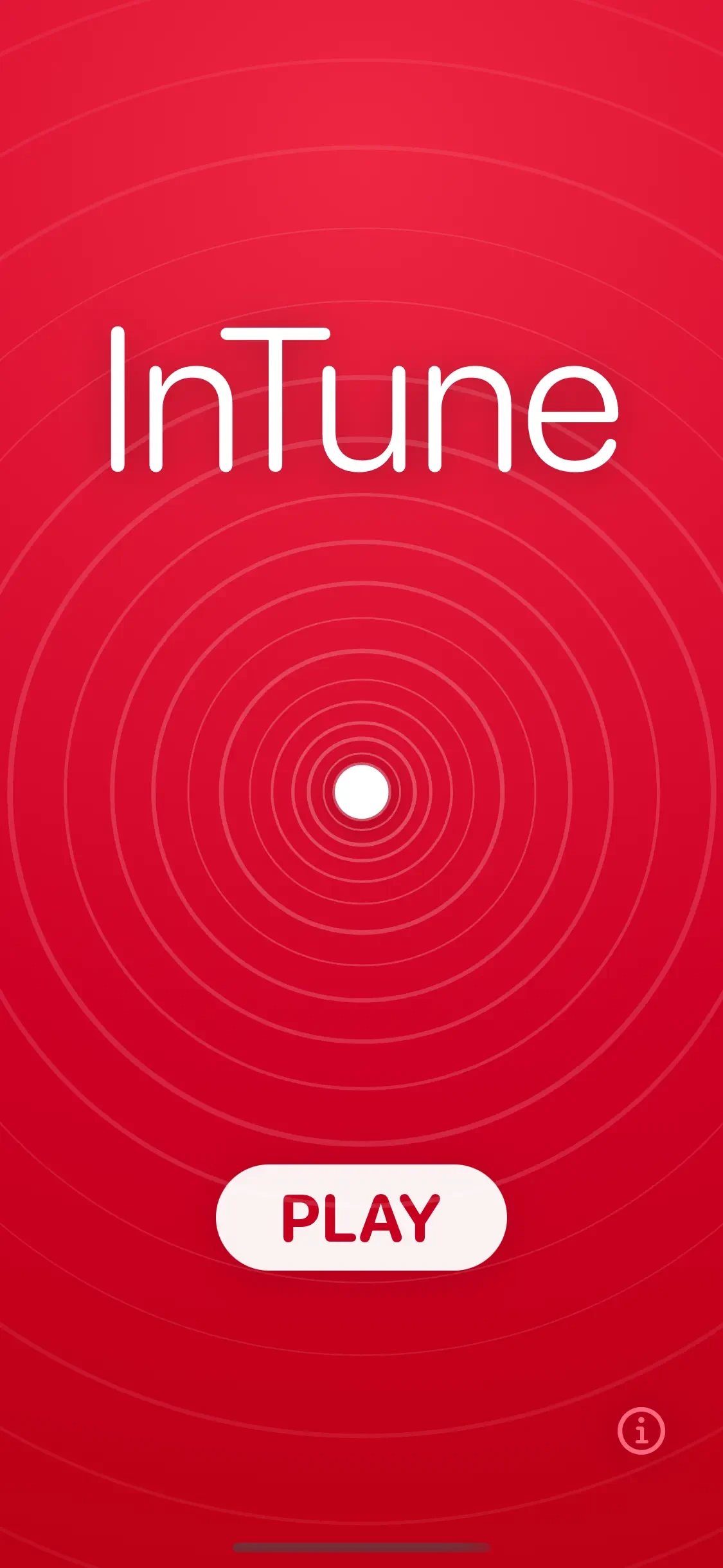InTune – Tuning Practice app store screenshot 1 — Music (iOS)