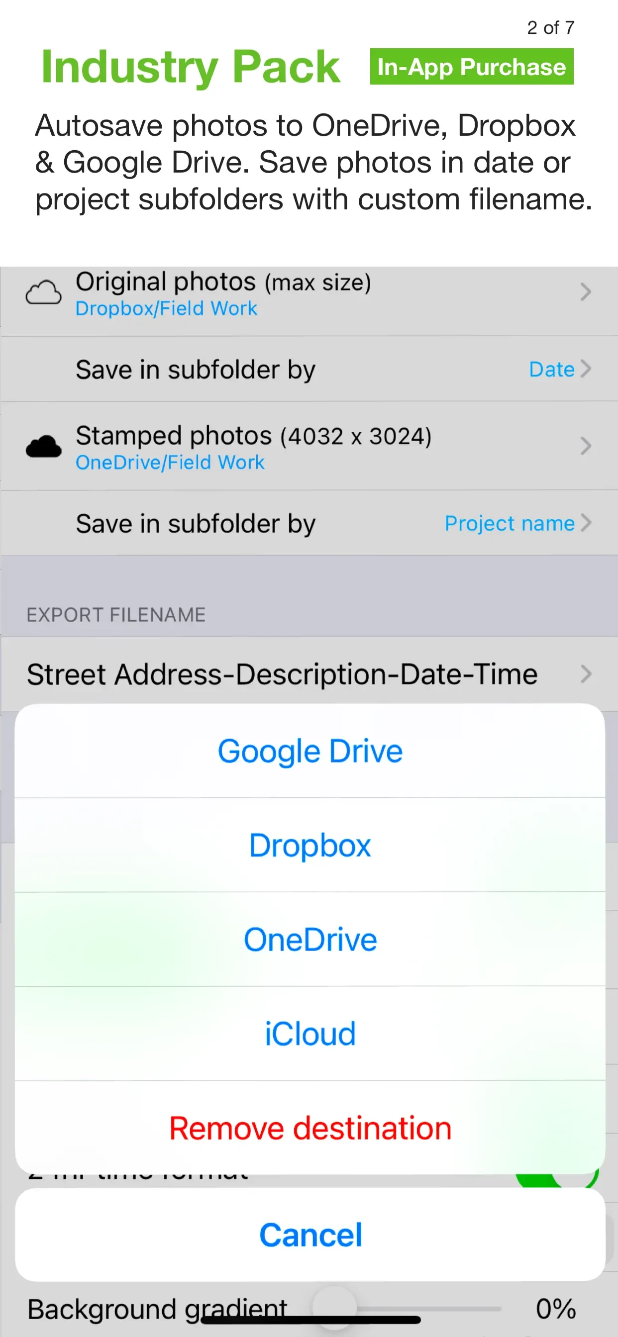 Solocator - GPS Field Camera app store screenshot 5 — Navigation (iOS)