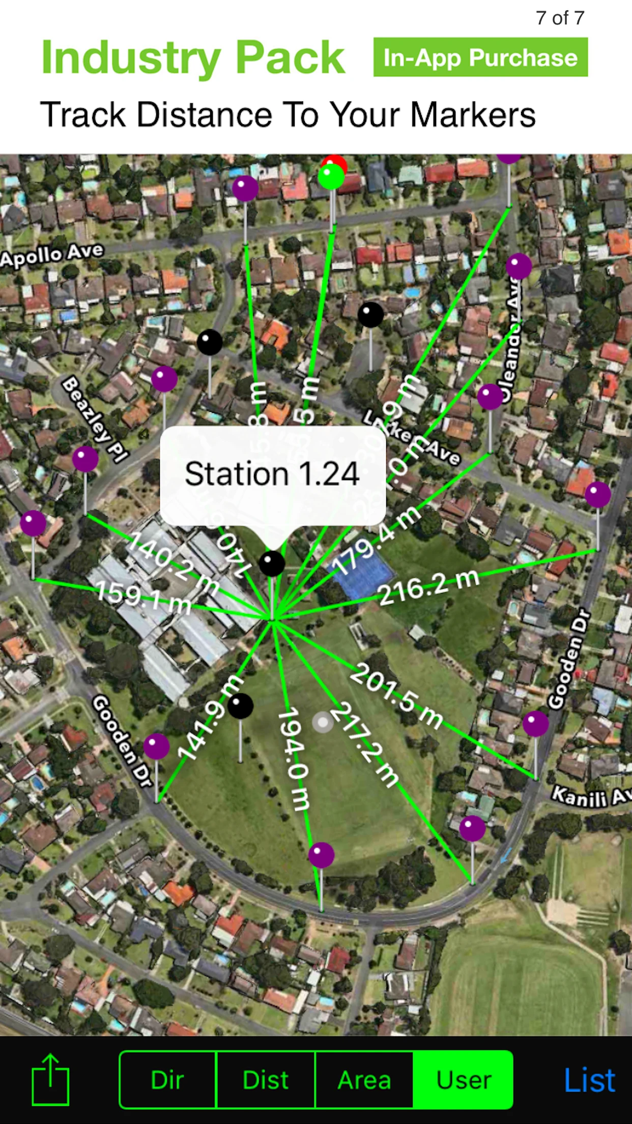 Solocator - GPS Field Camera app store screenshot 10 — Navigation (iOS)