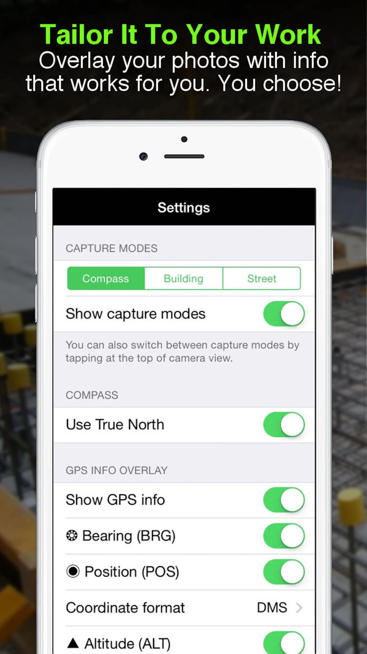 Solocator - GPS Field Camera app store screenshot 3 — Navigation (iOS)