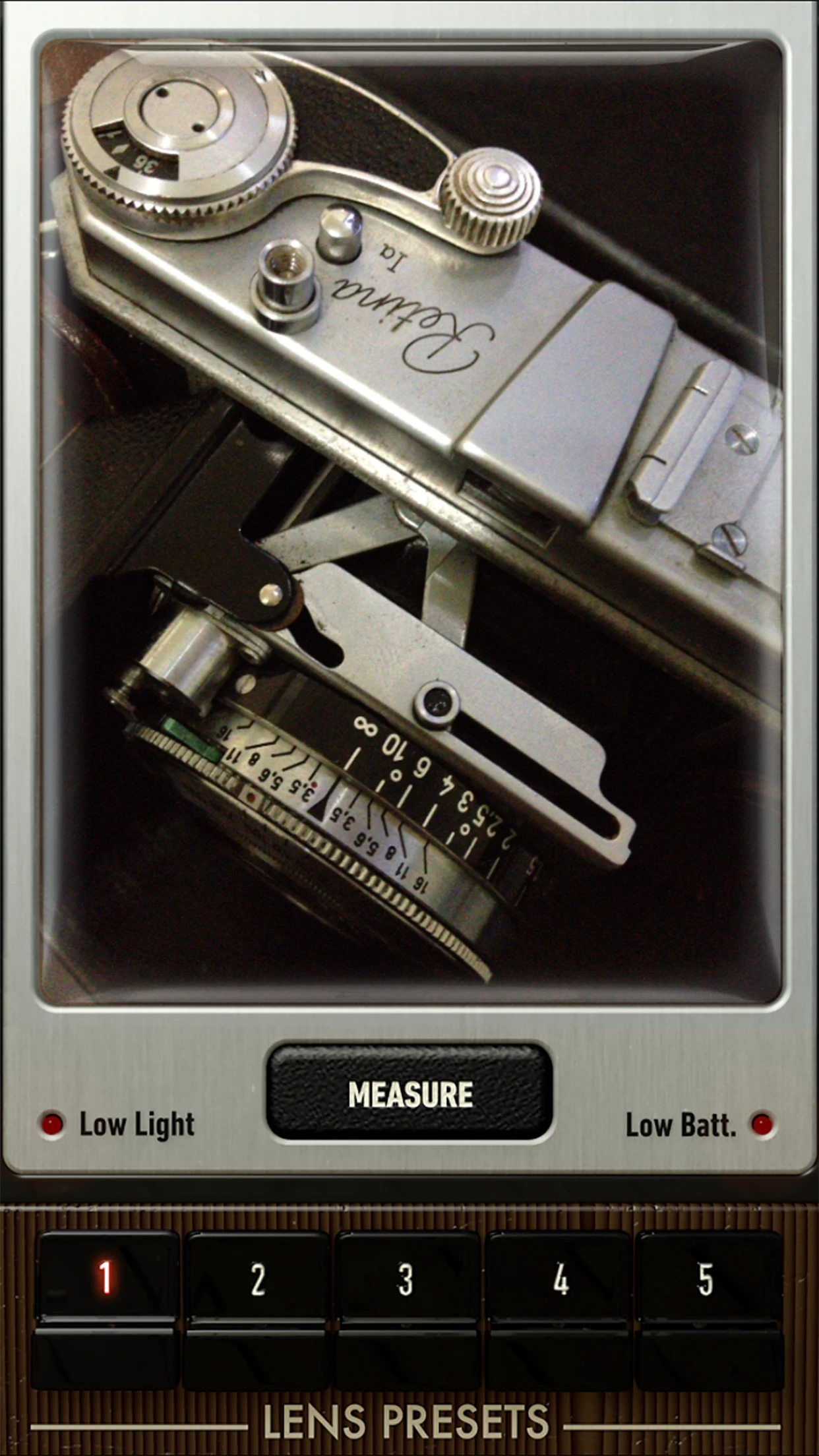 myLightMeter PRO app store screenshot 3 — Photo & Video (iOS)