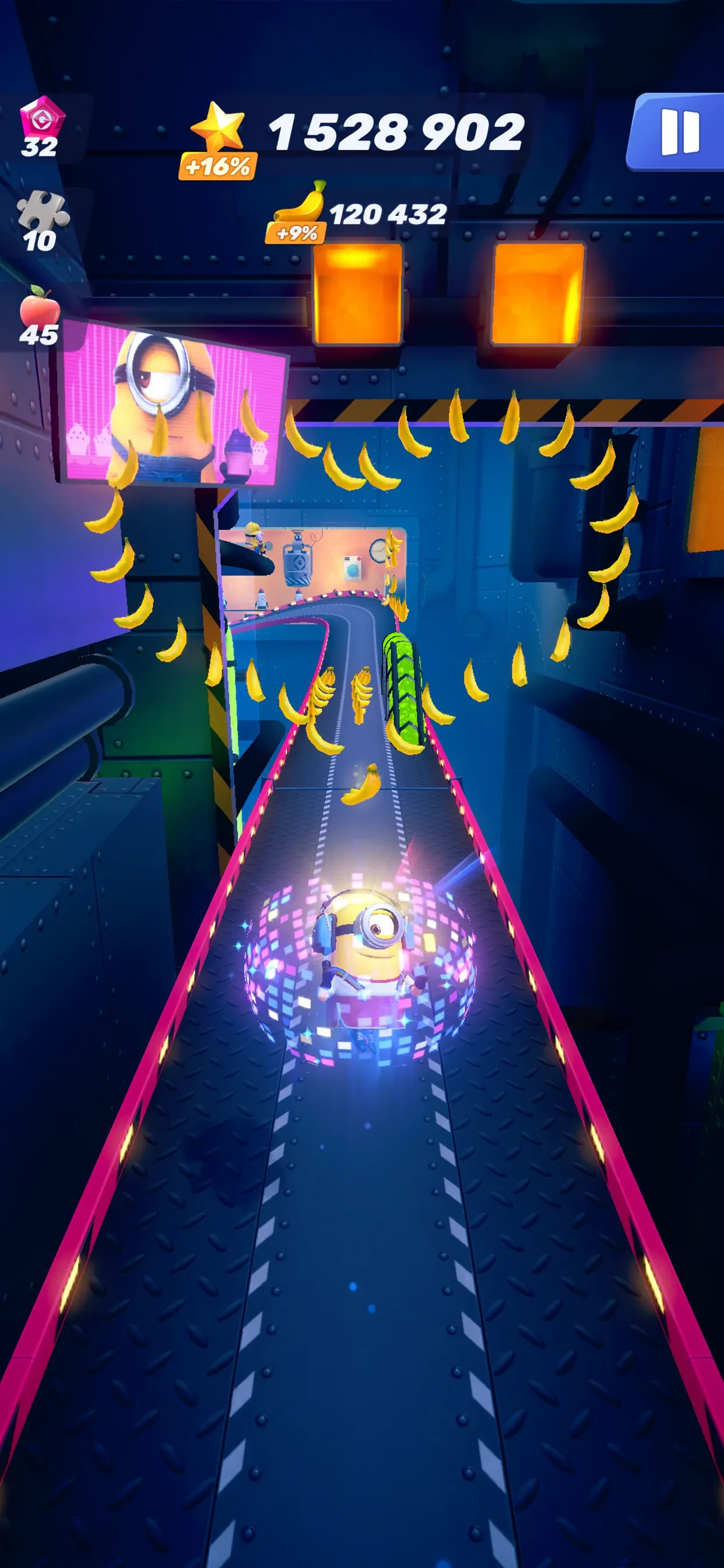 Minion Rush: Running game app store screenshot 2 — Games (iOS)