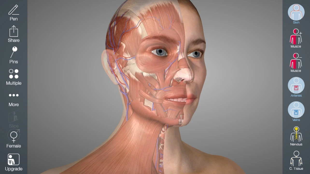 Essential Anatomy 5 app store screenshot 2 — Medical (iOS)