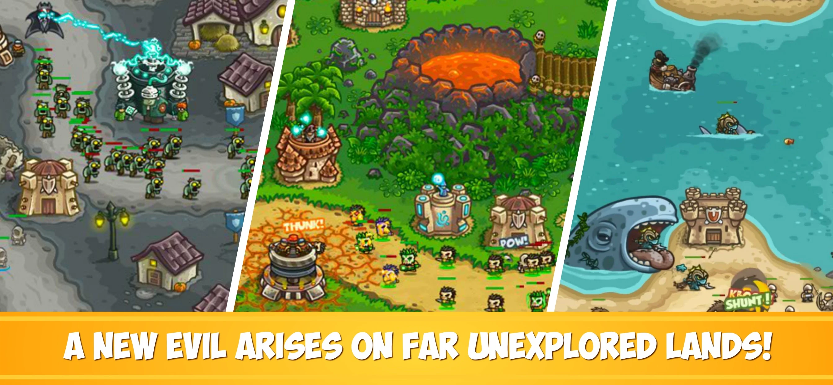 Kingdom Rush Frontiers TD app store screenshot 2 — Games (iOS)
