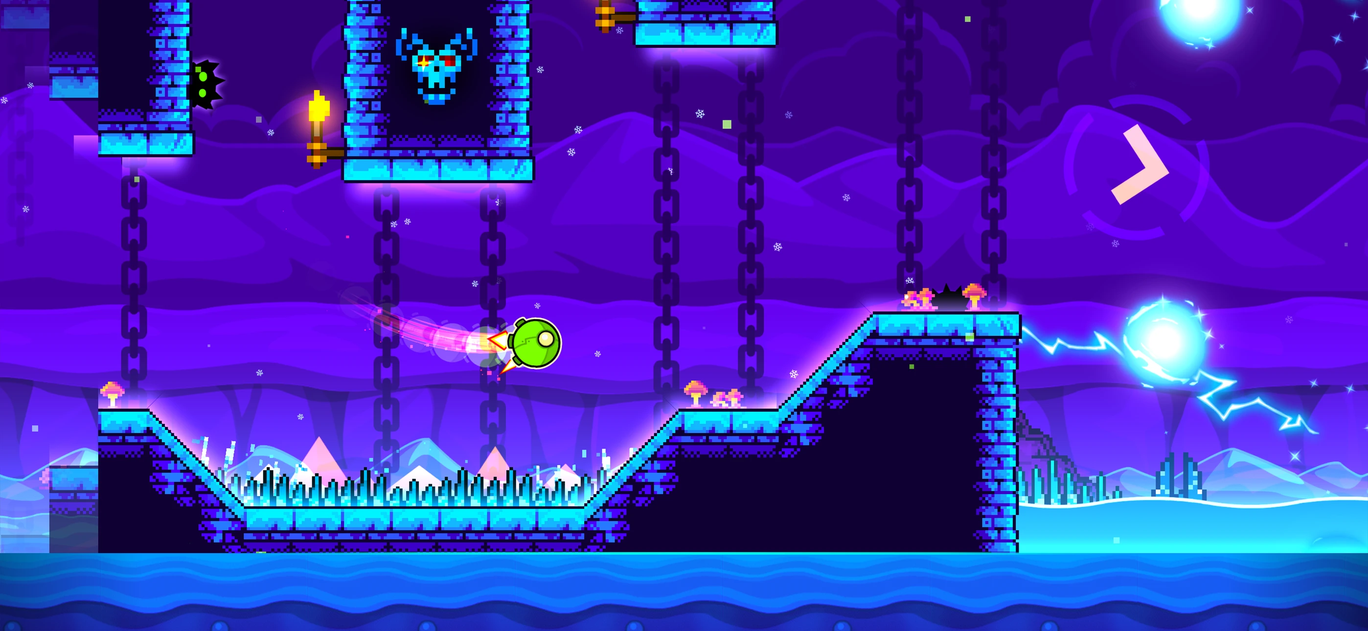 Geometry Dash app store screenshot 1 — Games (iOS)