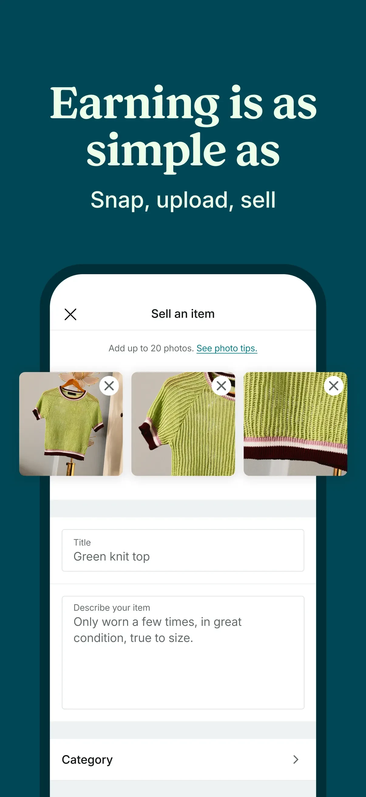 Vinted: Pre-loved marketplace app store screenshot 2 — Shopping (iOS)