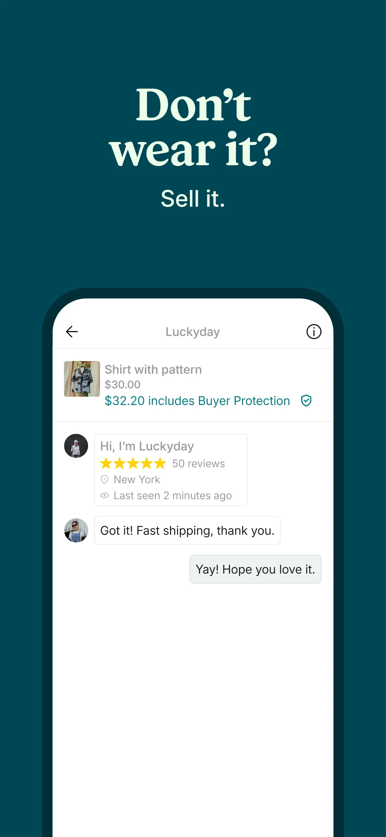 Vinted: Pre-loved marketplace app store screenshot 6 — Shopping (iOS)