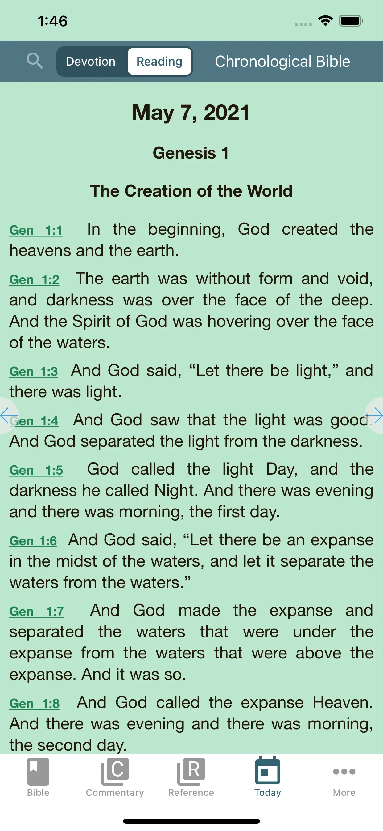 e-Sword LT: Bible Study to Go app store screenshot 5 — Reference (iOS)