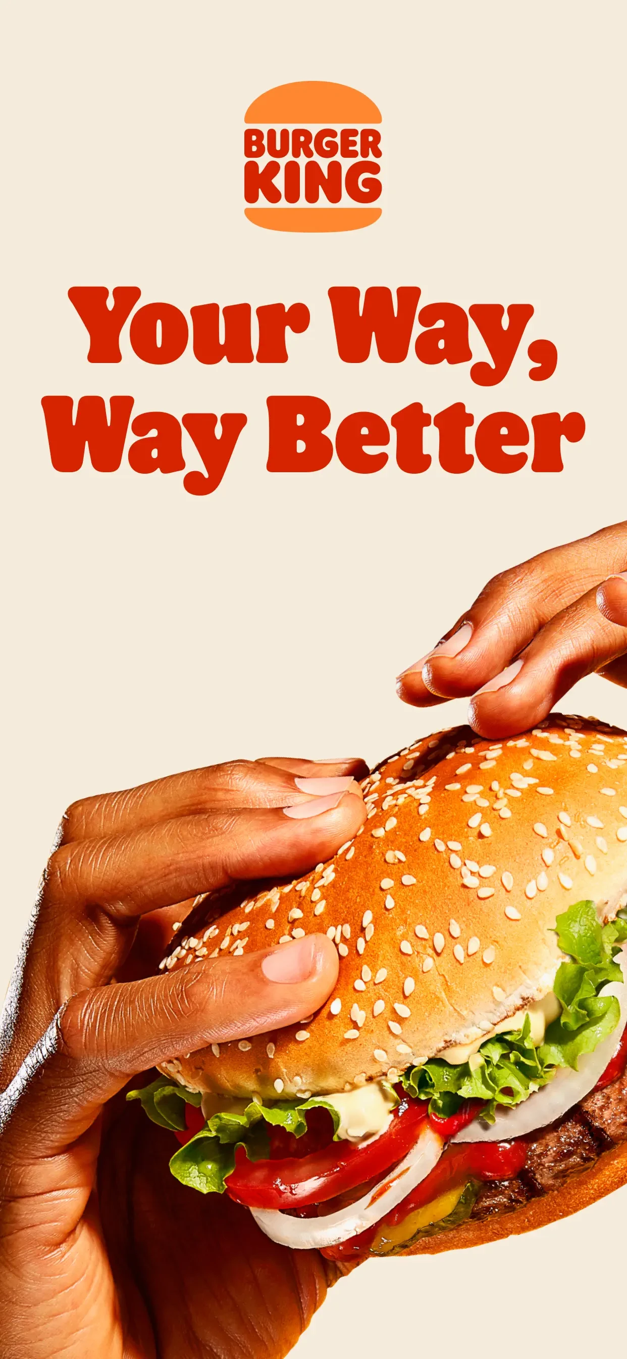 BURGER KING® App app store screenshot 1 — Unknown (iOS)