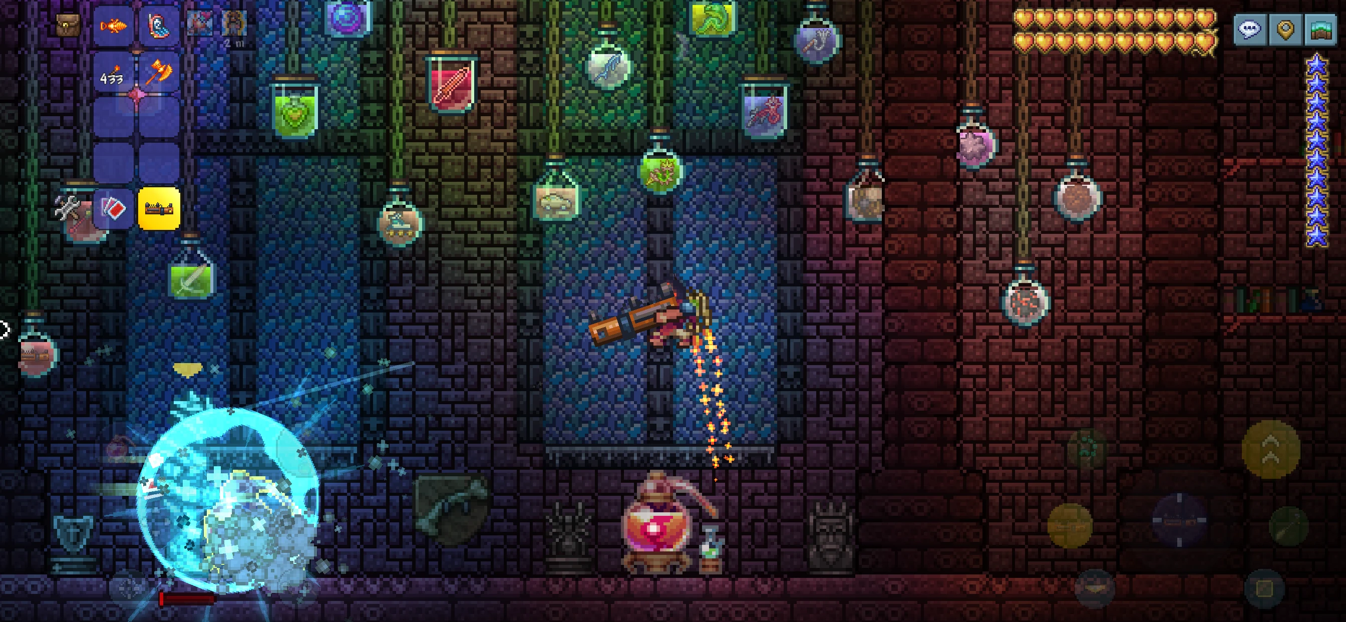 Terraria app store screenshot 1 — Games (iOS)