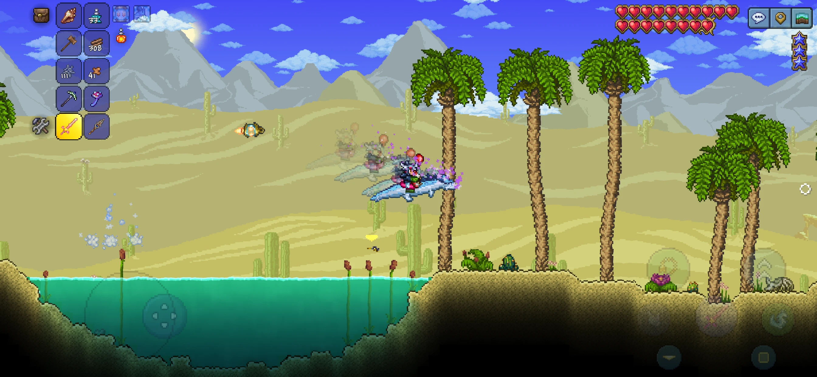 Terraria app store screenshot 2 — Games (iOS)