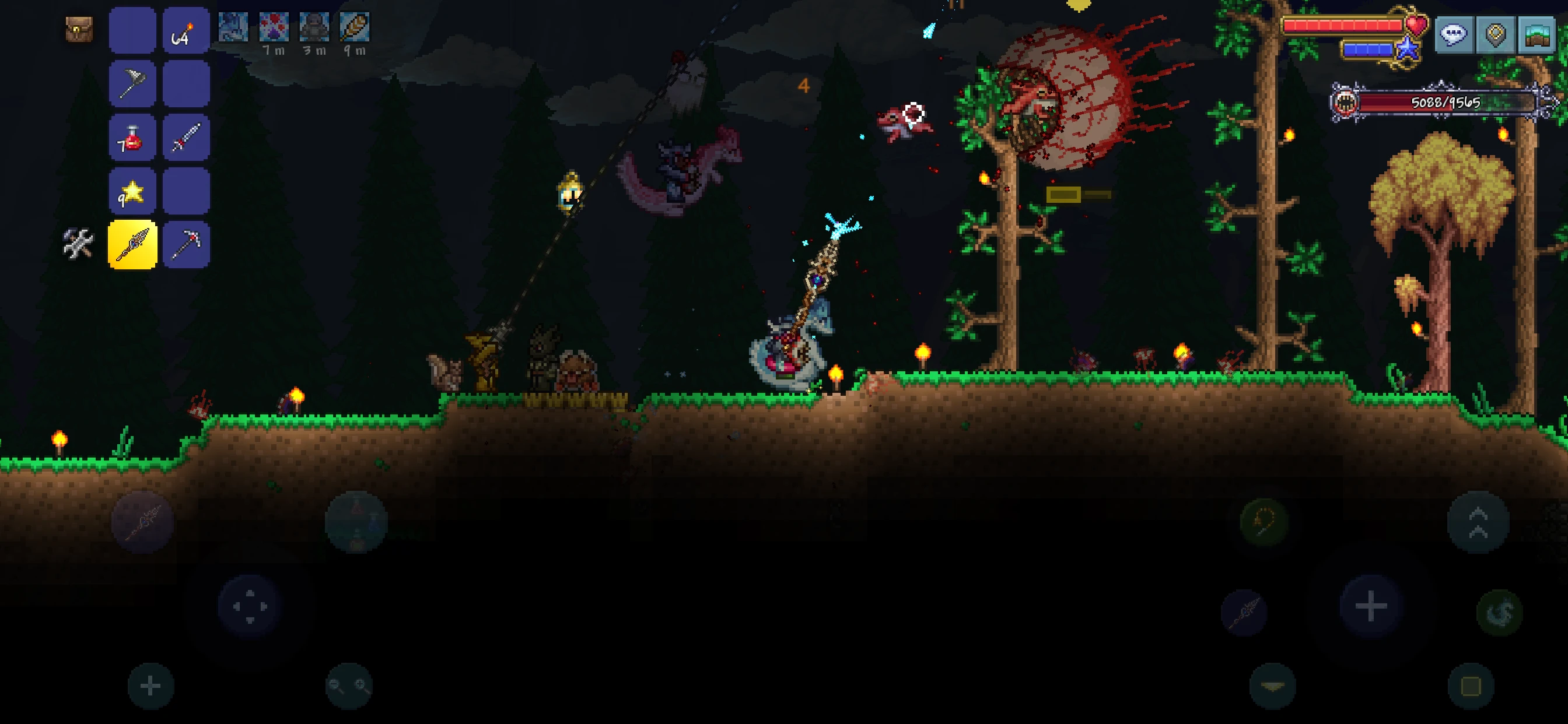 Terraria app store screenshot 4 — Games (iOS)